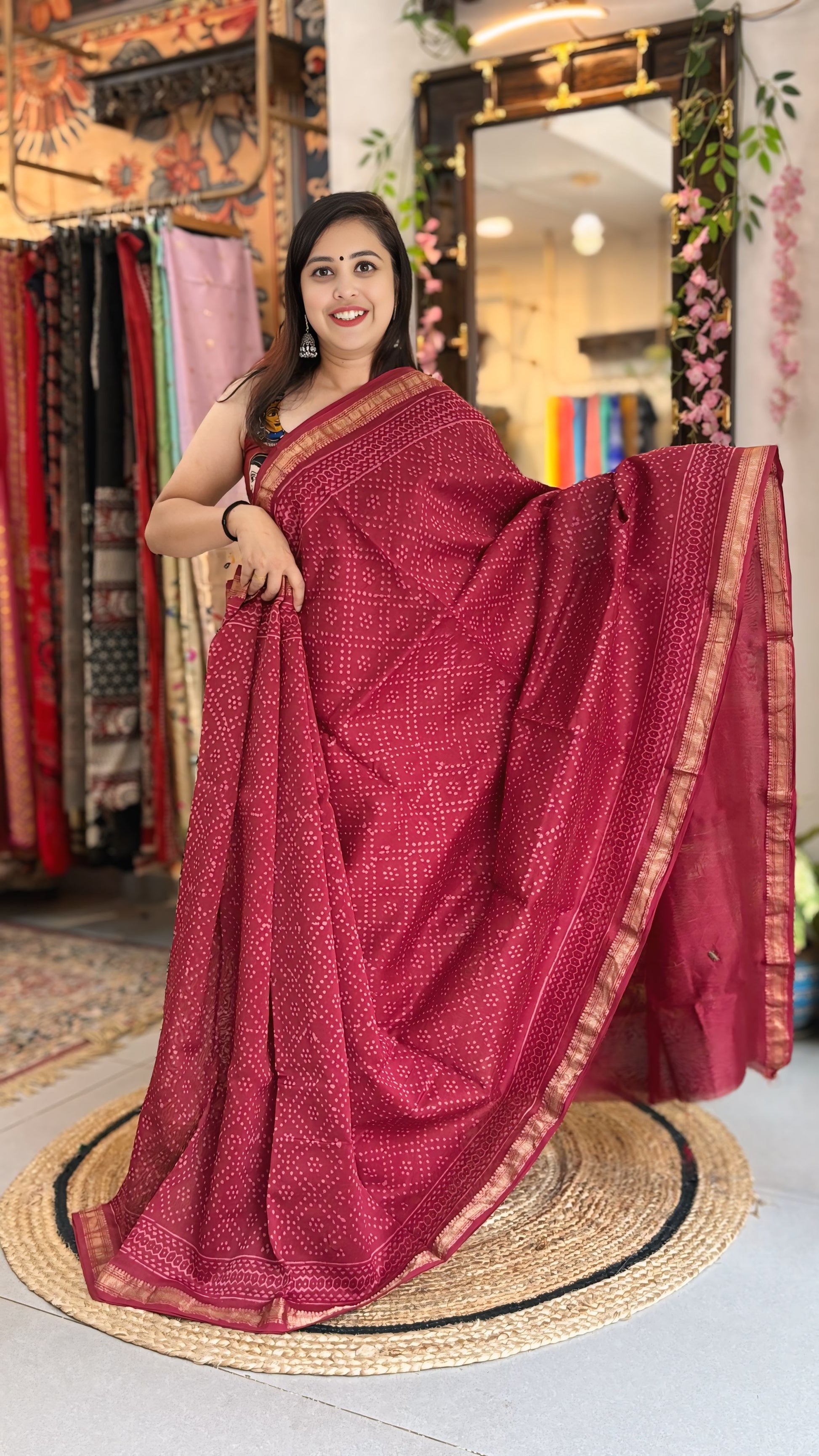 Ahilya - Maheshwari Saree