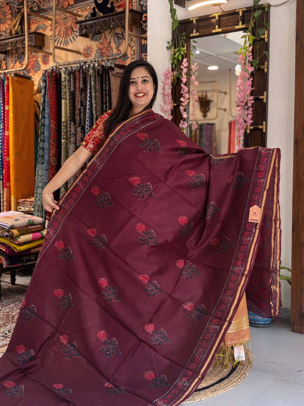 Zariya
- Chanderi Silk