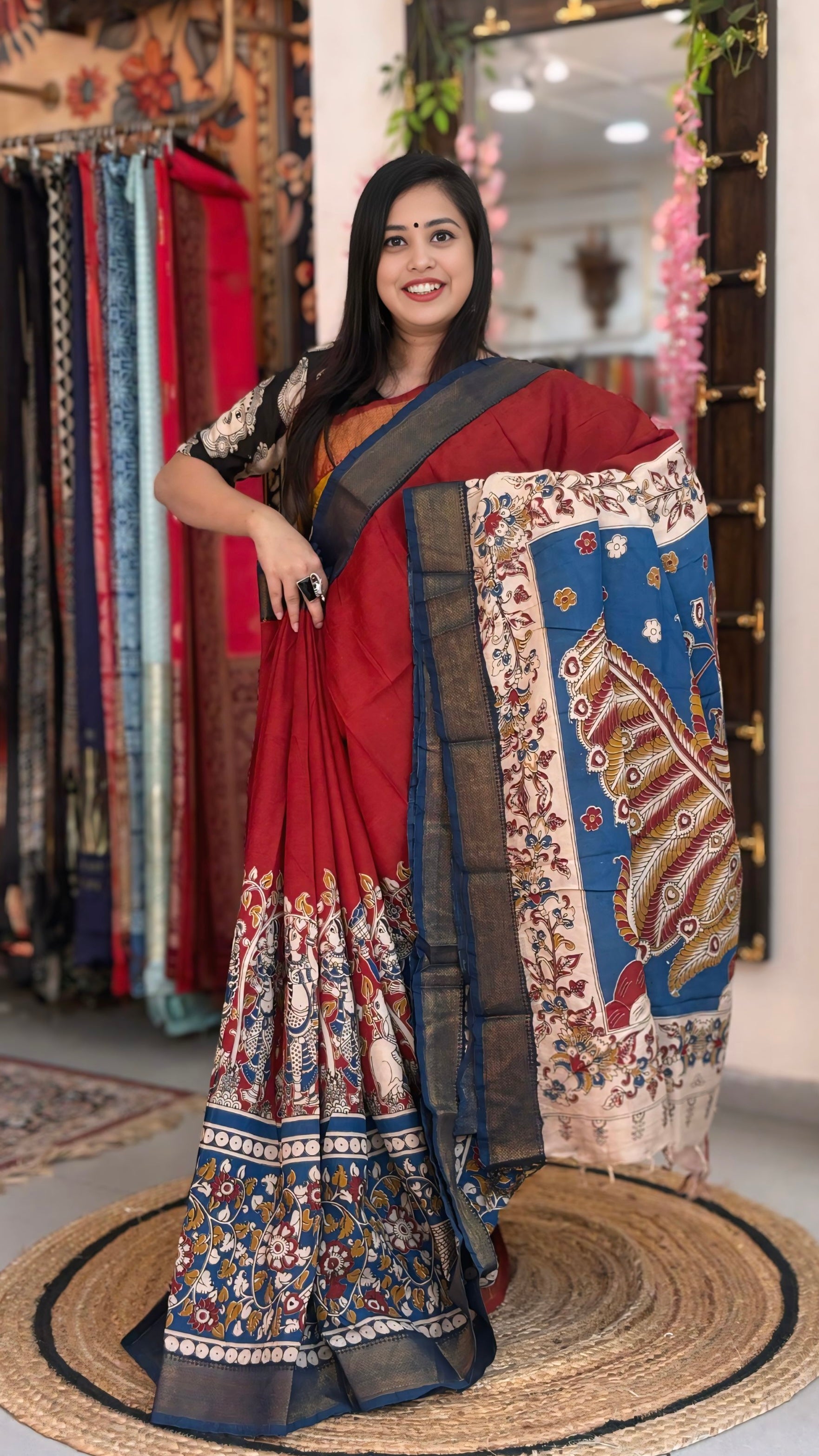 Mridula
- Kalamkari Nizam Border