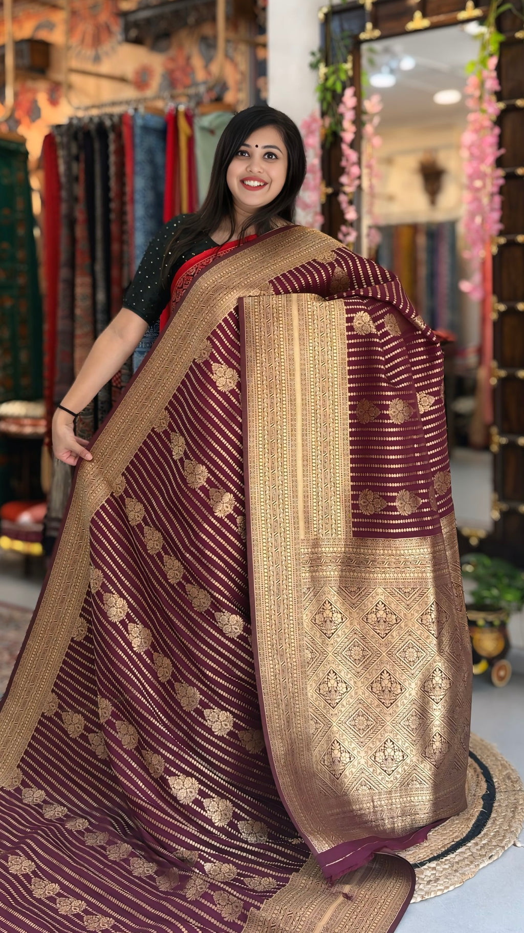 Pachrangi
- Georgette Banarasi