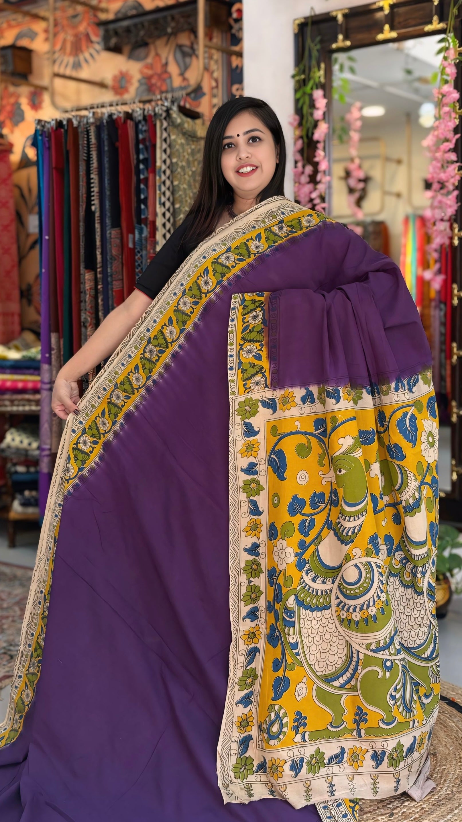 Rohini - Cotton Kalamkari