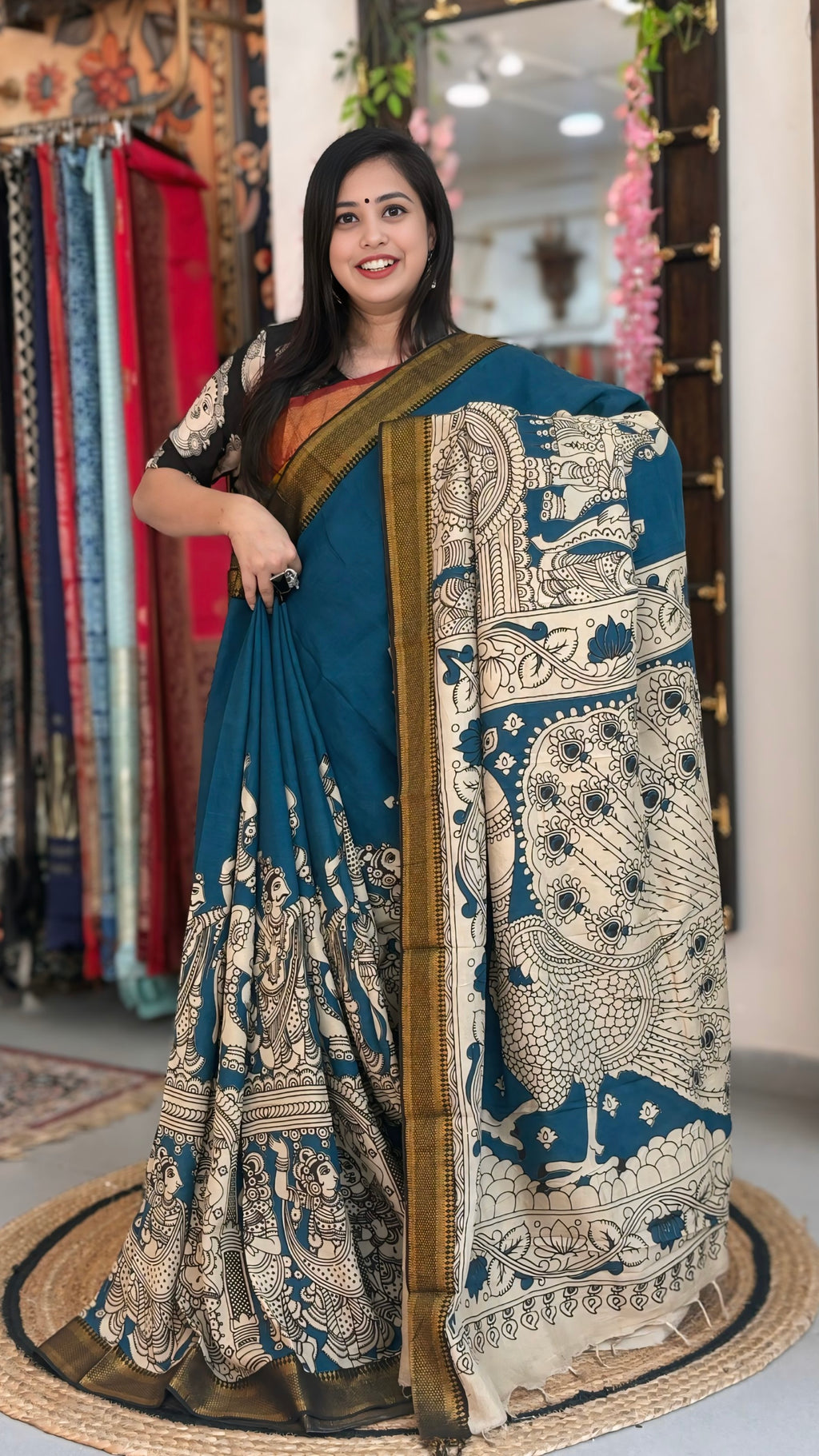 Srujana
- Kalamkari Nizam Border