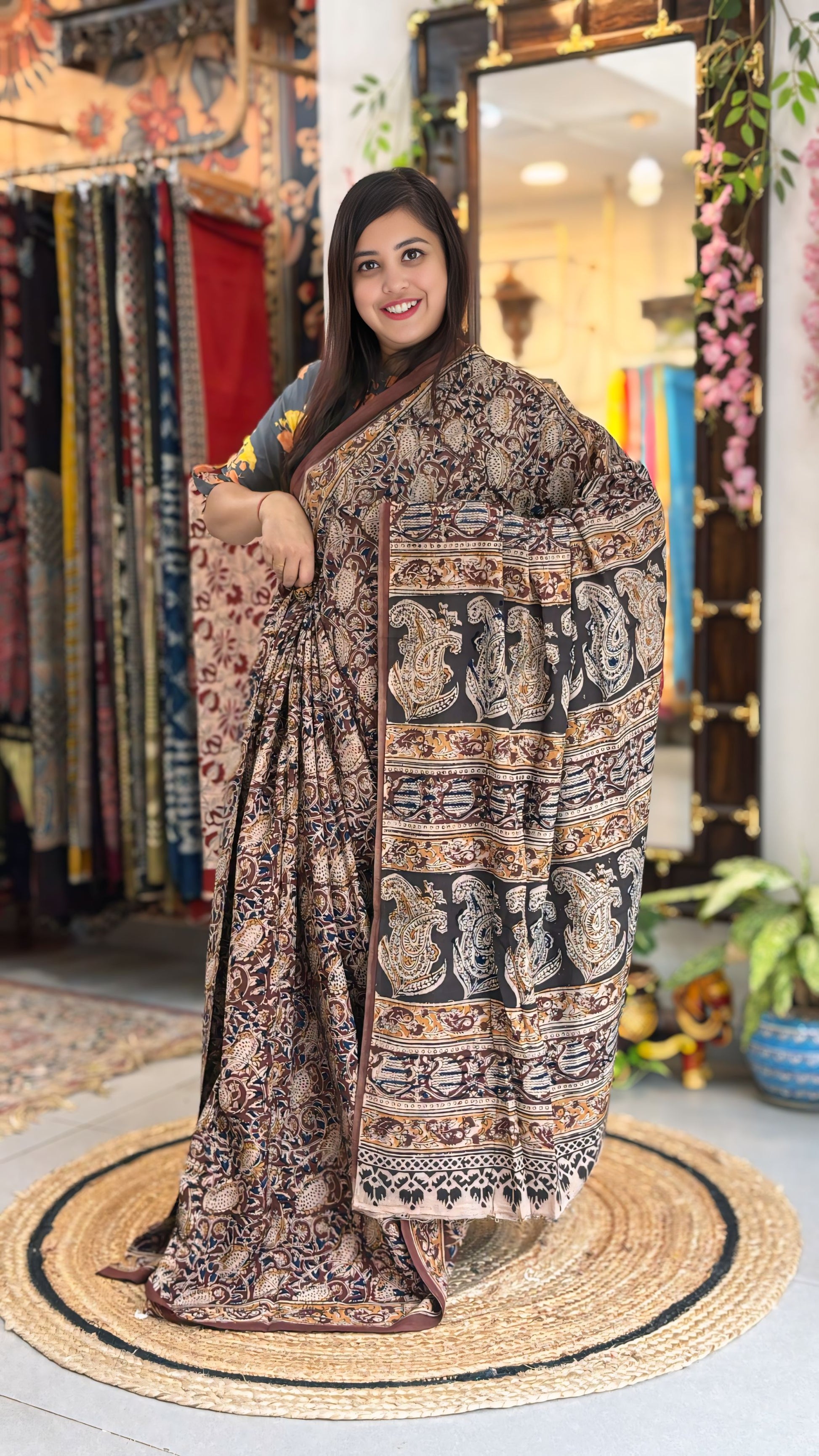 Charita - Cotton Kalamkari