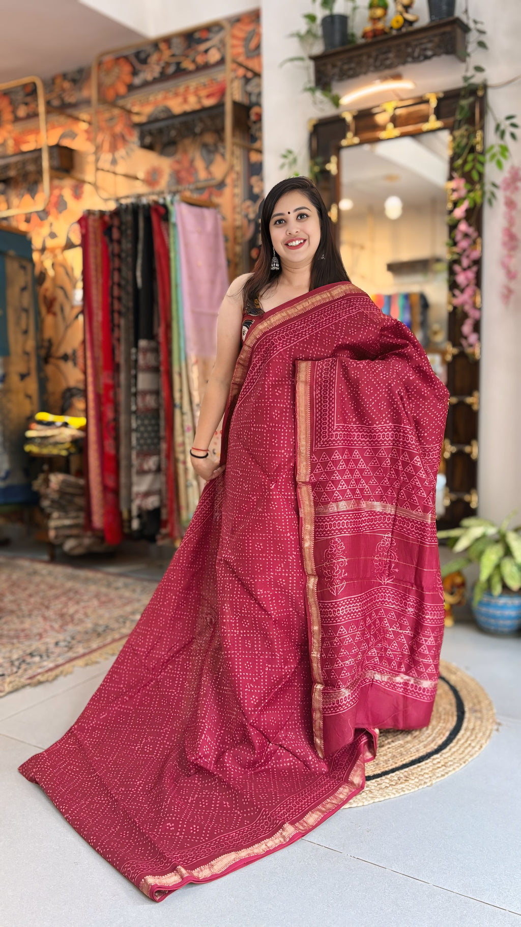 Ahilya - Maheshwari Saree