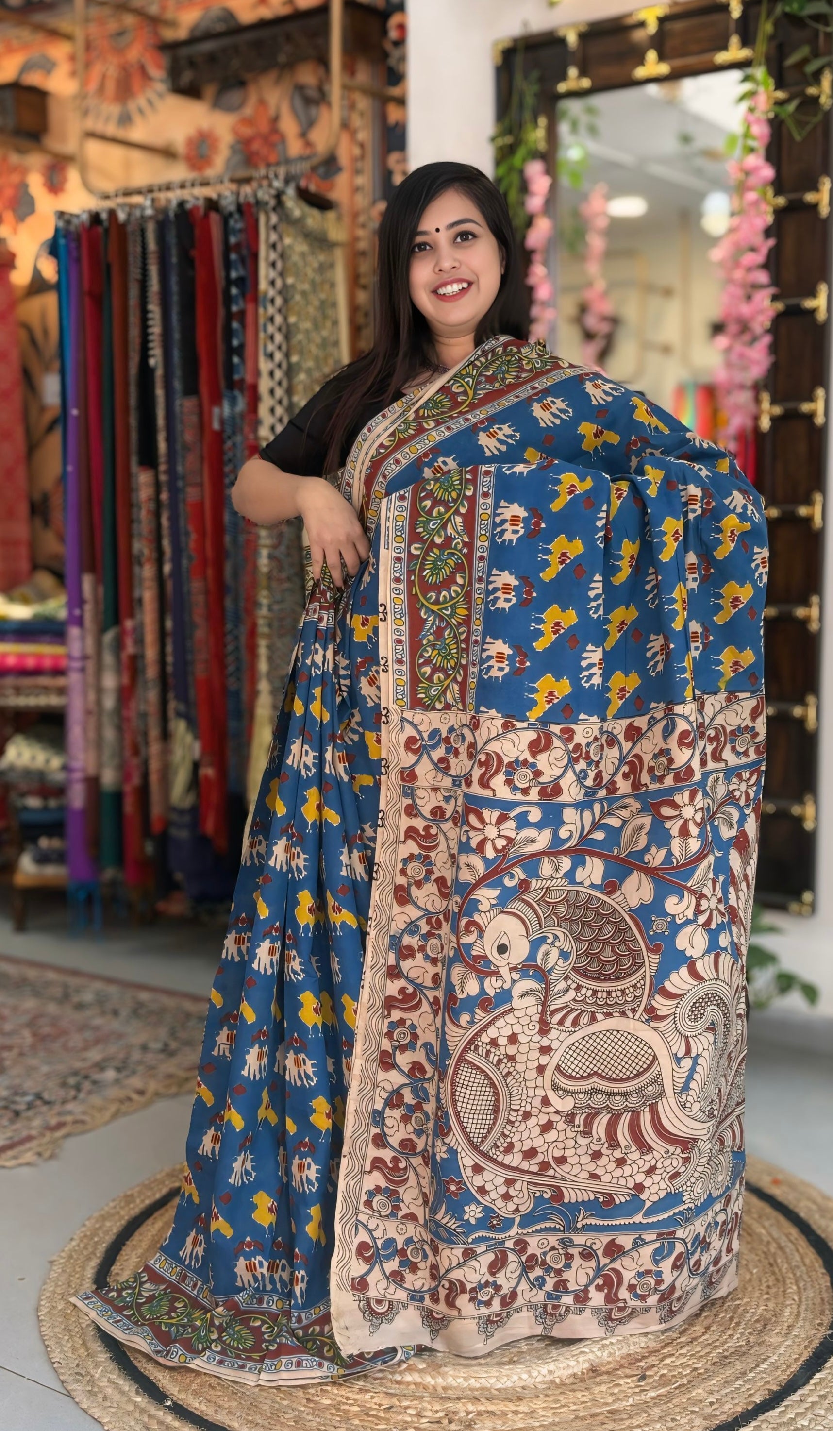 Kaveri - Cotton Kalamkari