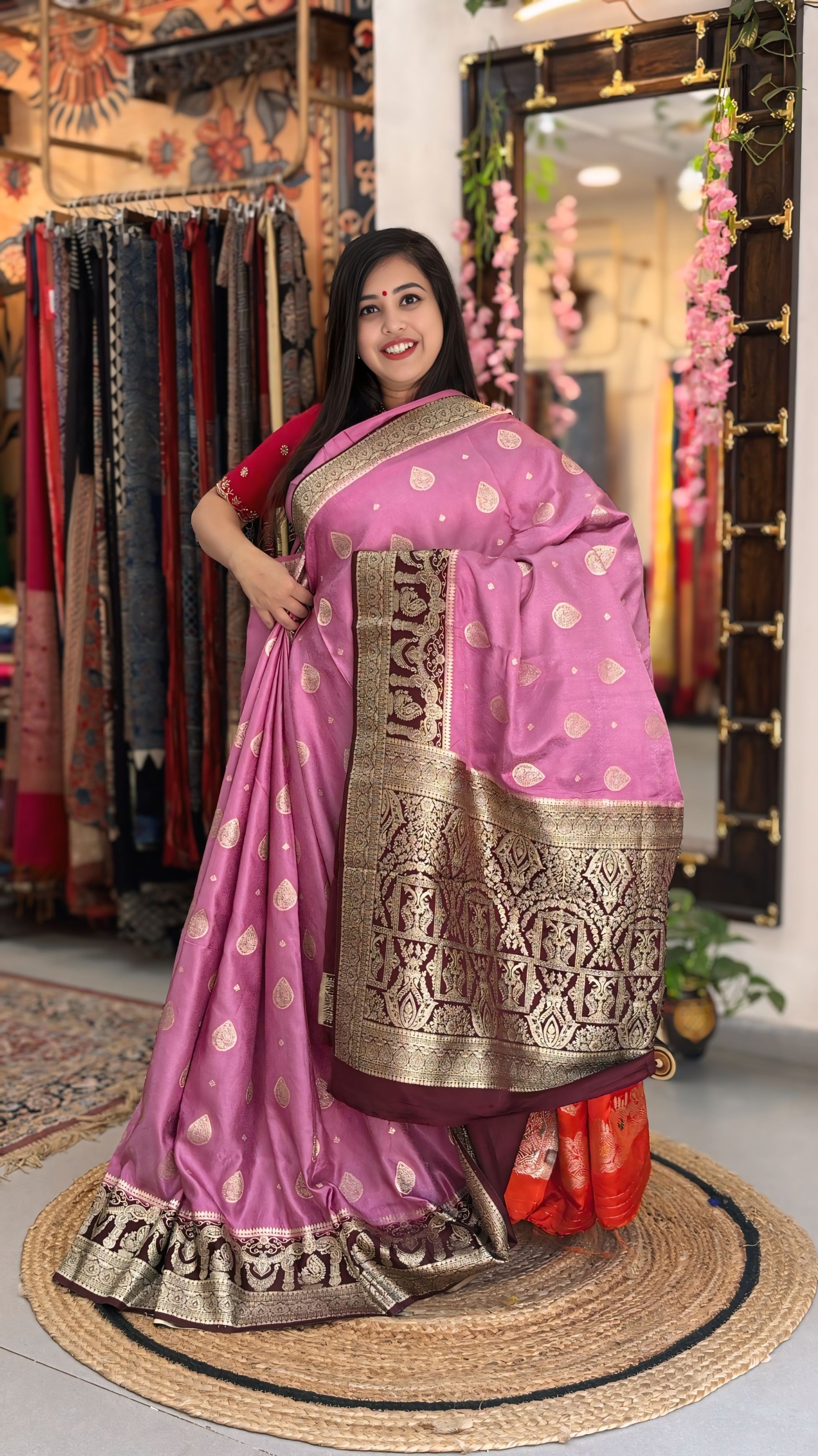 Vasundhara - Mashru Banarasi