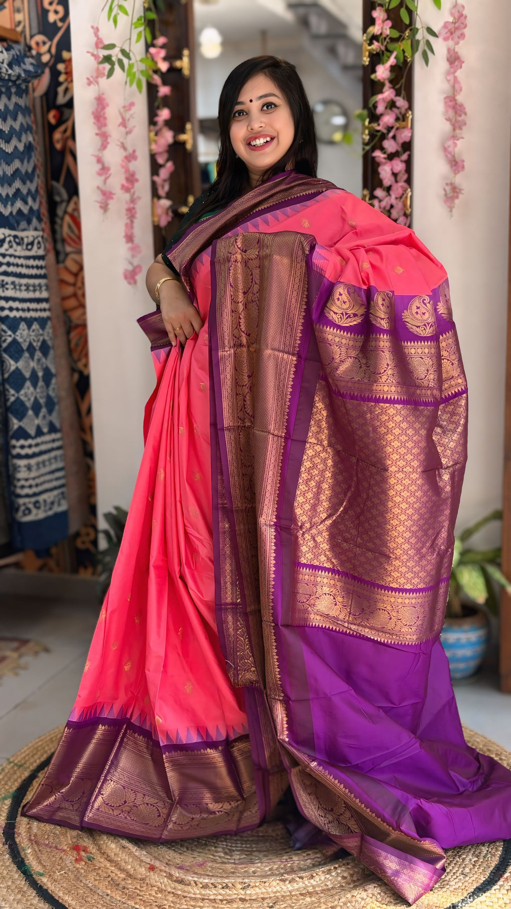 Charita - Gadwal Silk Saree