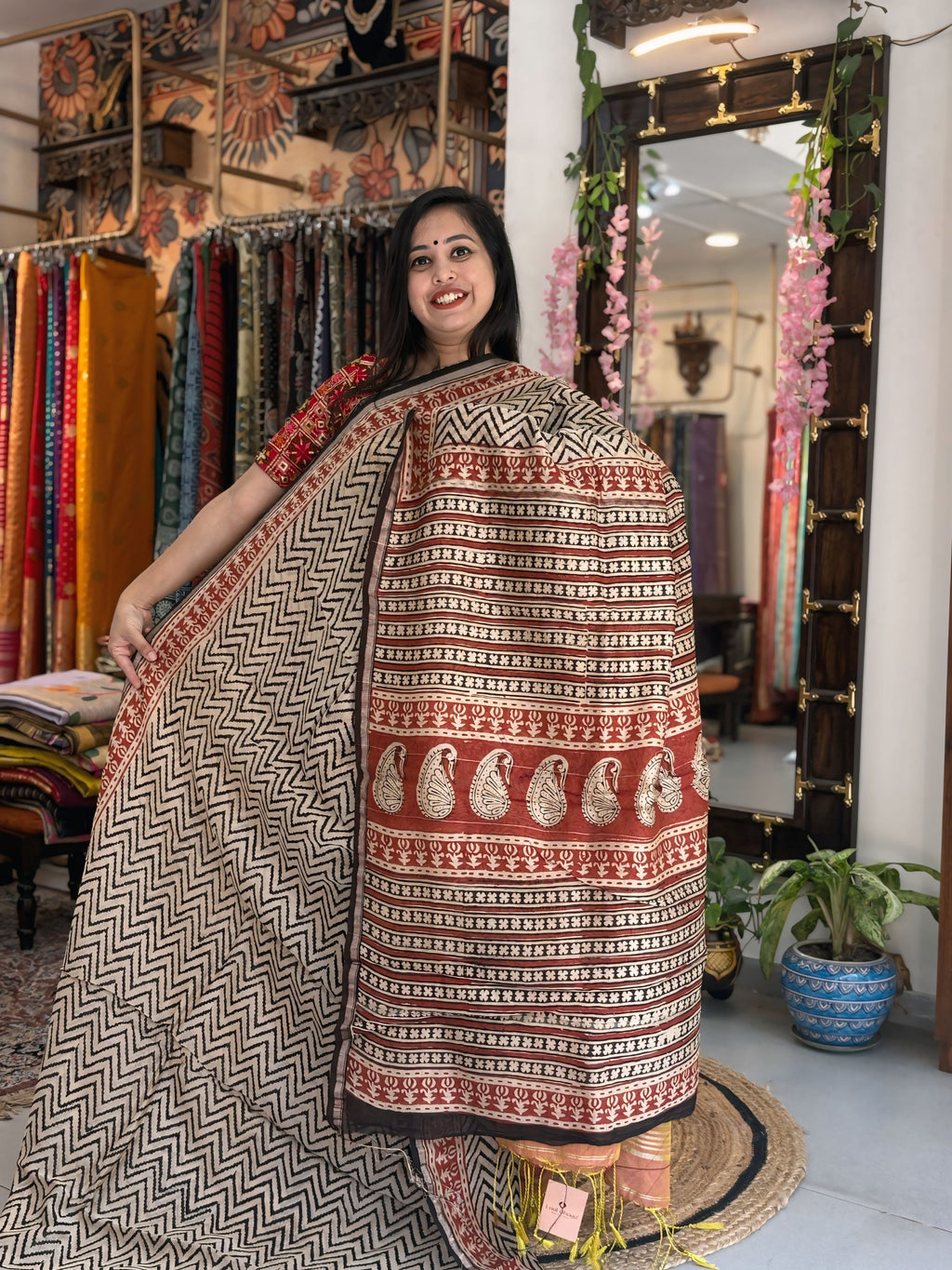 Vrishti
- Chanderi Silk