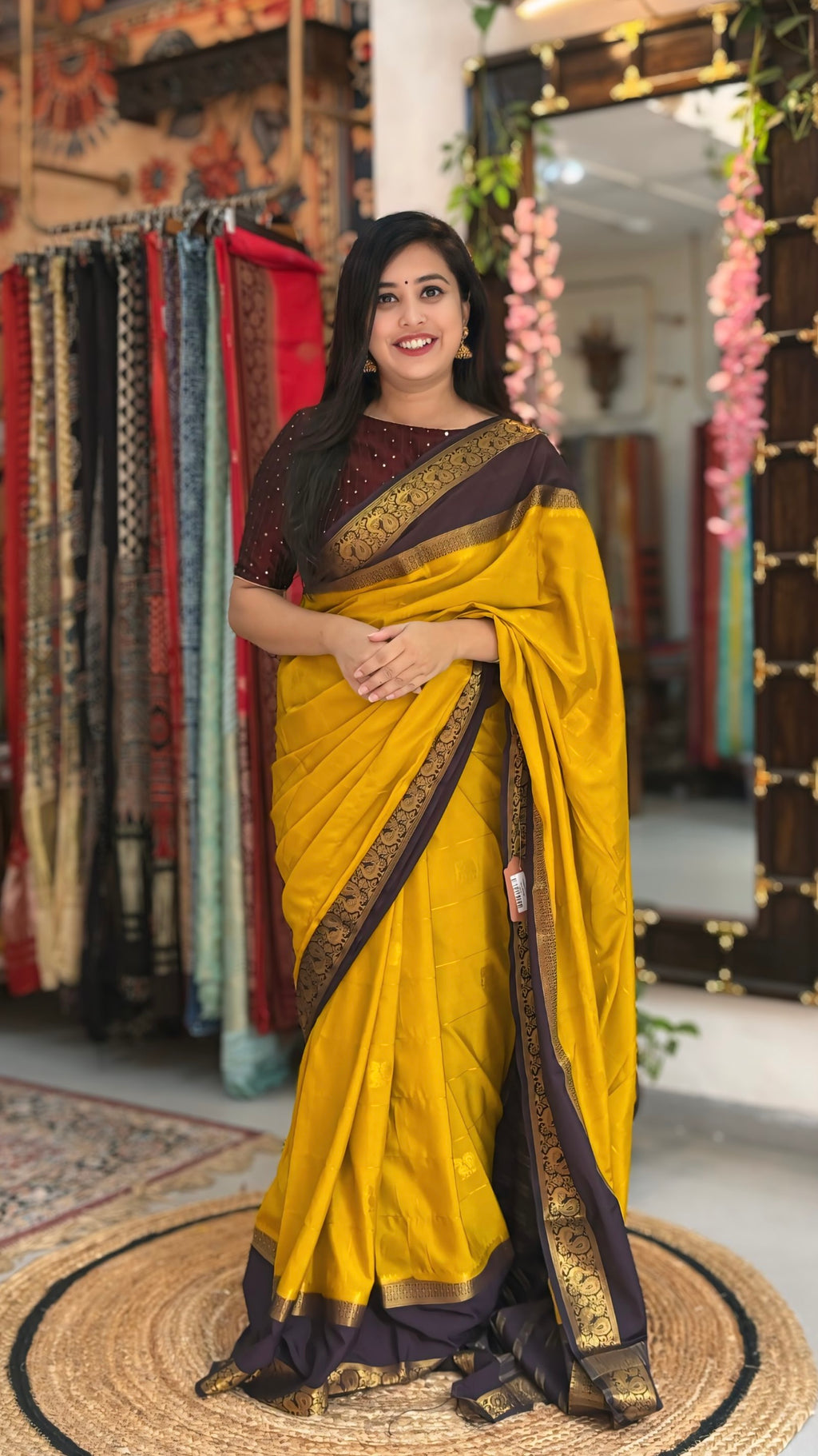 Mridula
 – Crepe Silk Saree