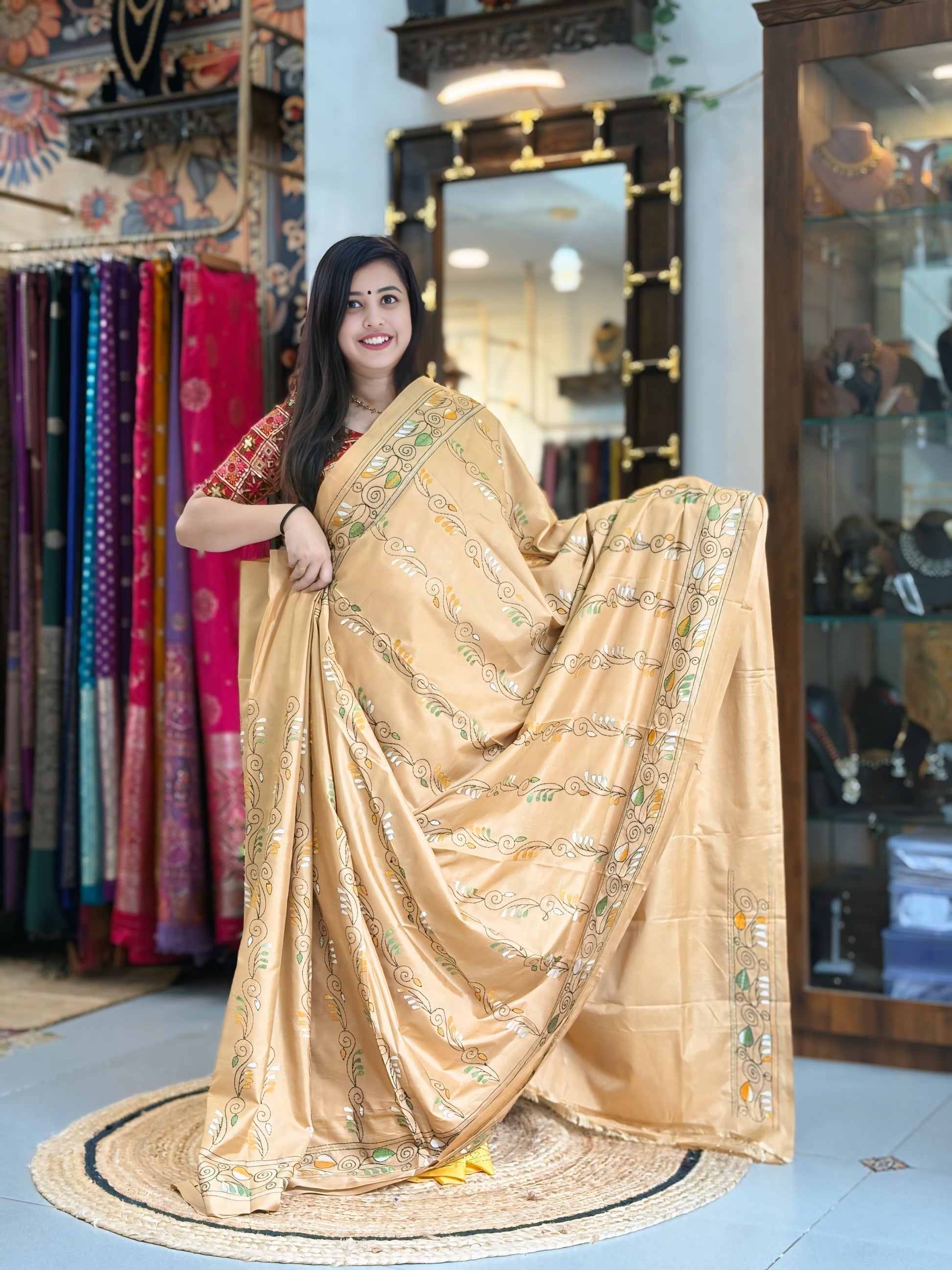 Katha Dupian Silk Saree 010