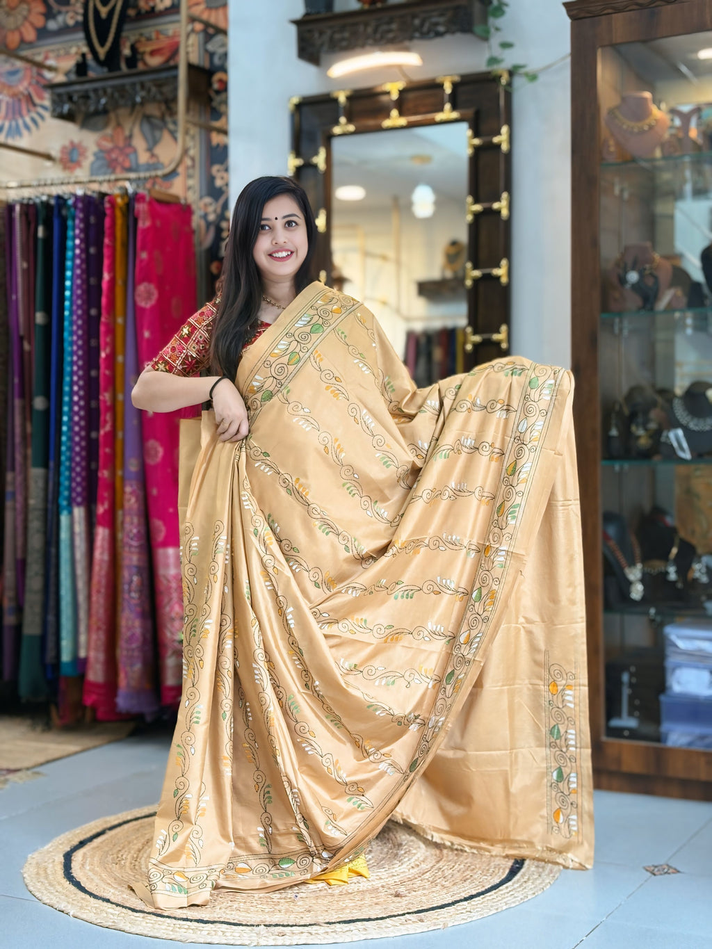 Katha Dupian Silk Saree 010