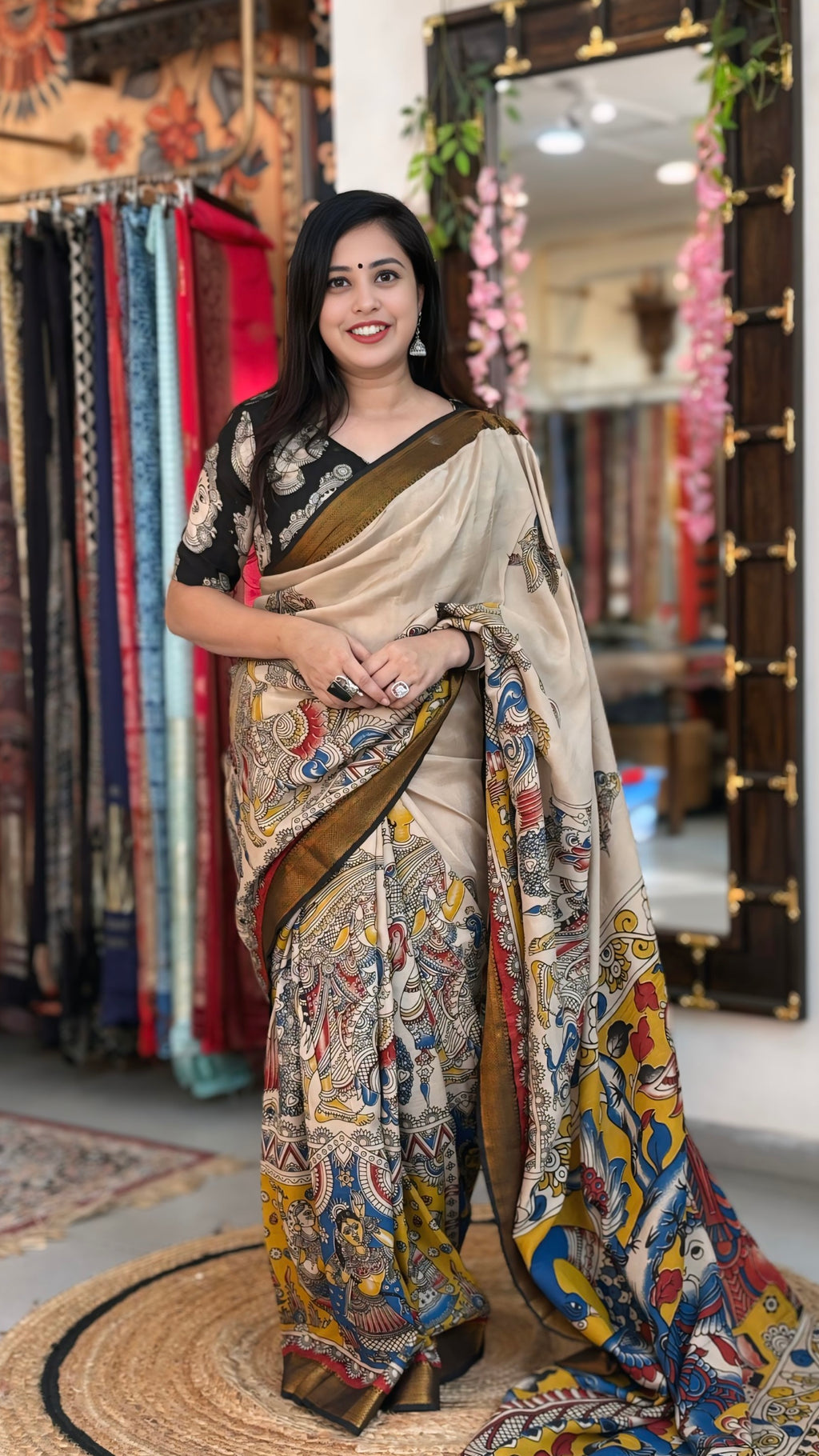 Sampriti
- Kalamkari Nizam Border