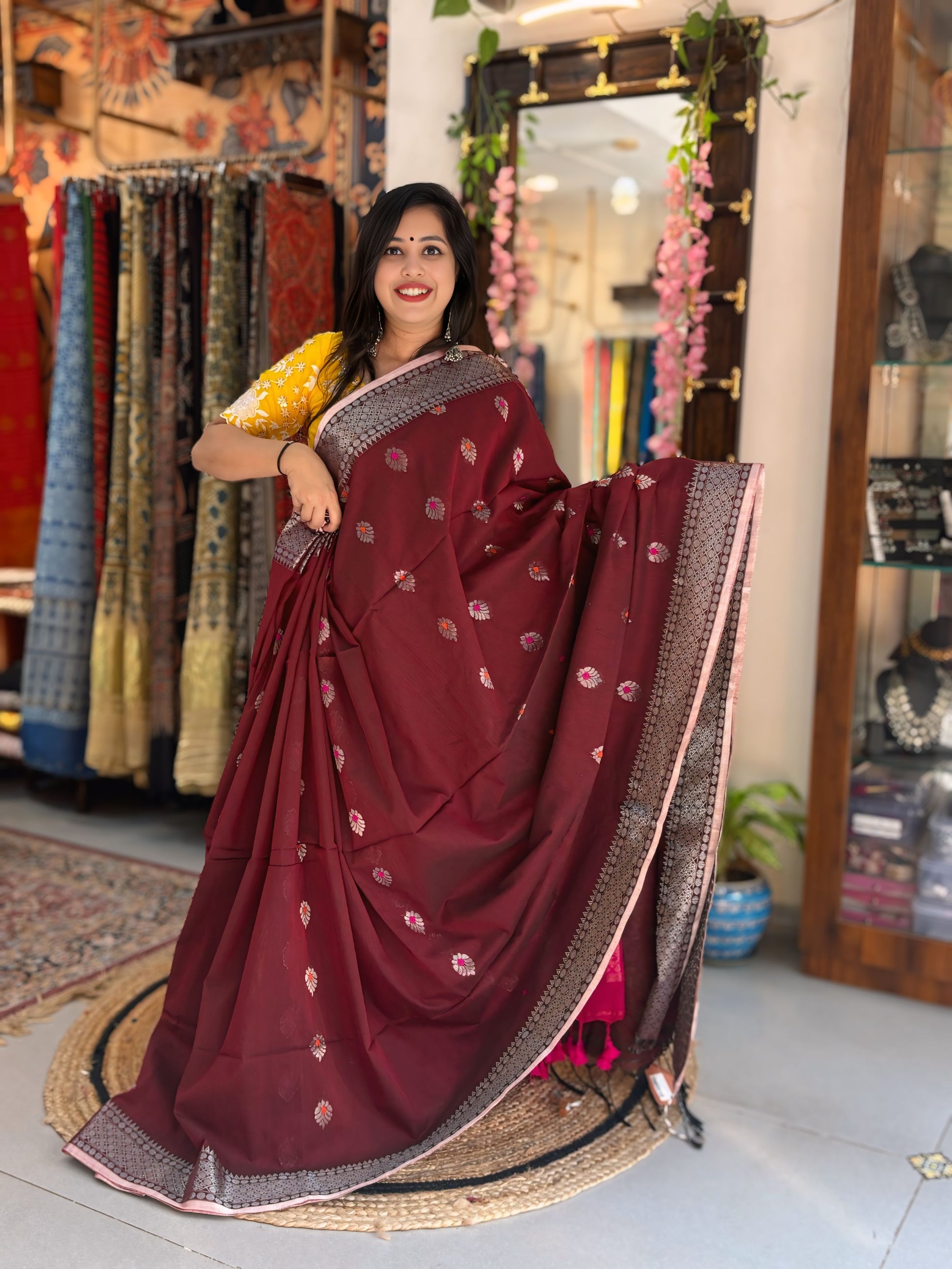 Sutram - Khadi Banarasi Saree