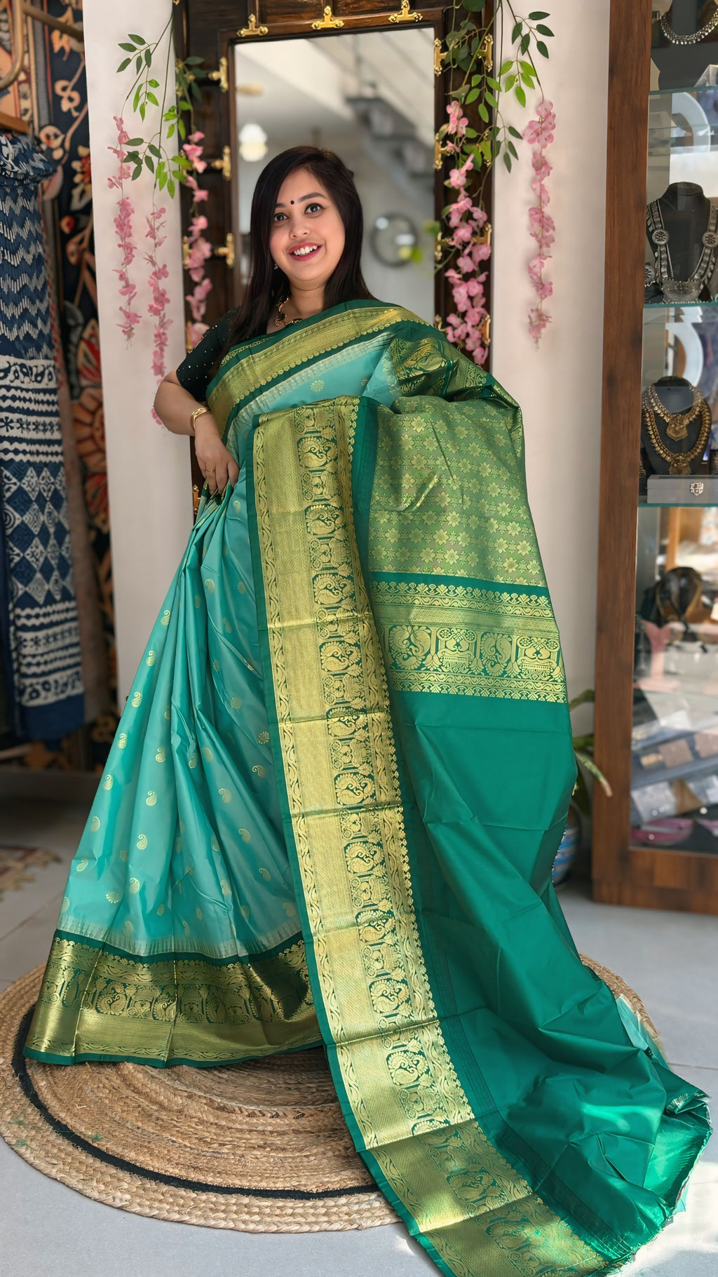 Lavanya
 - Gadwal Silk Saree
