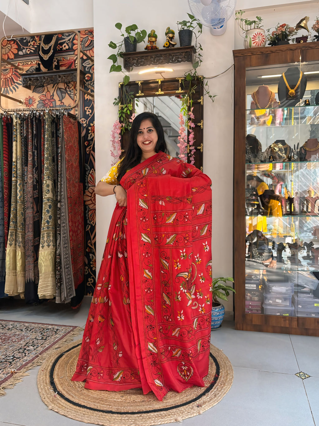 Ratna - Katha Dupian Silk Saree