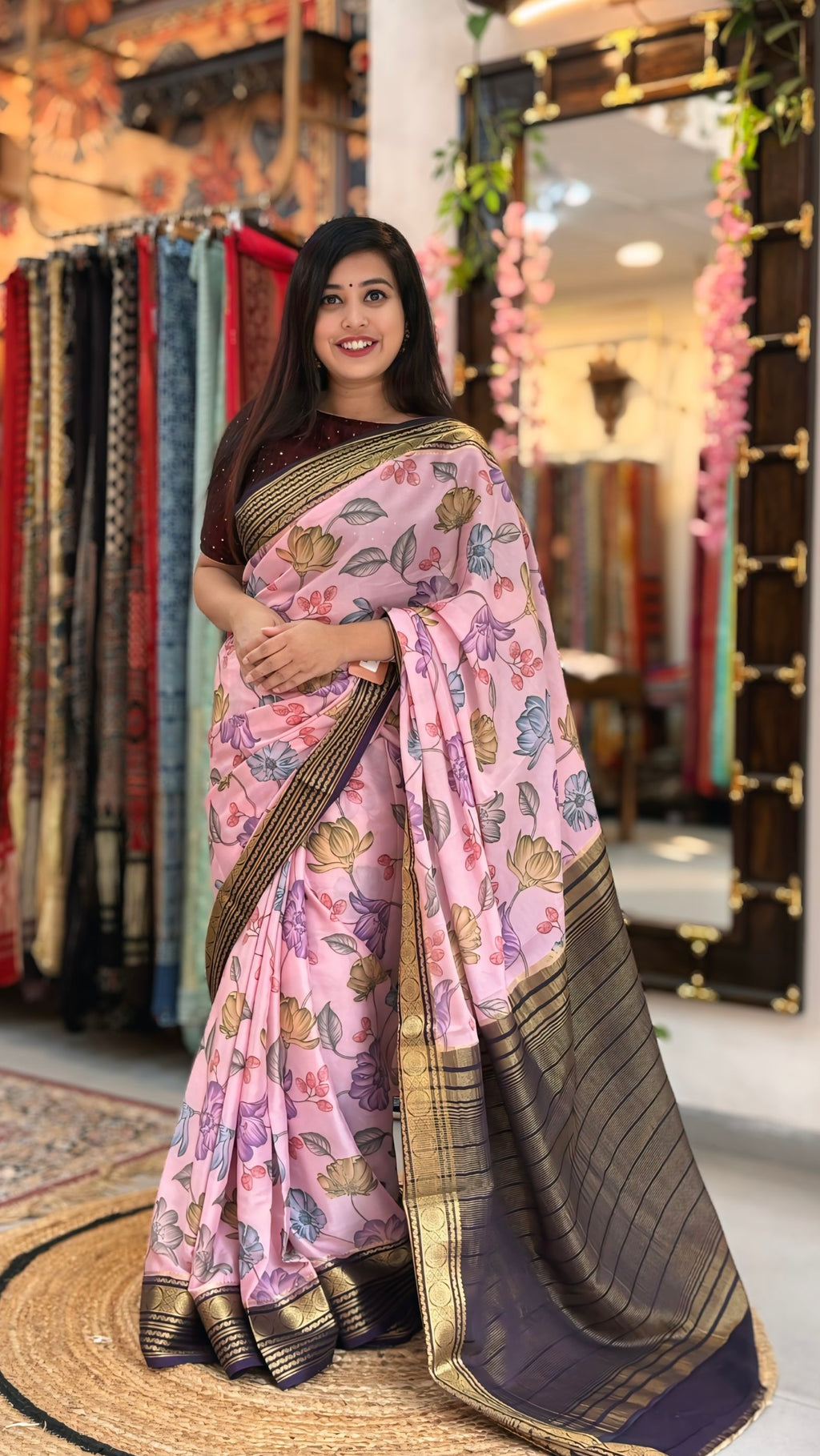 Sarangi
 – Crepe Silk Saree