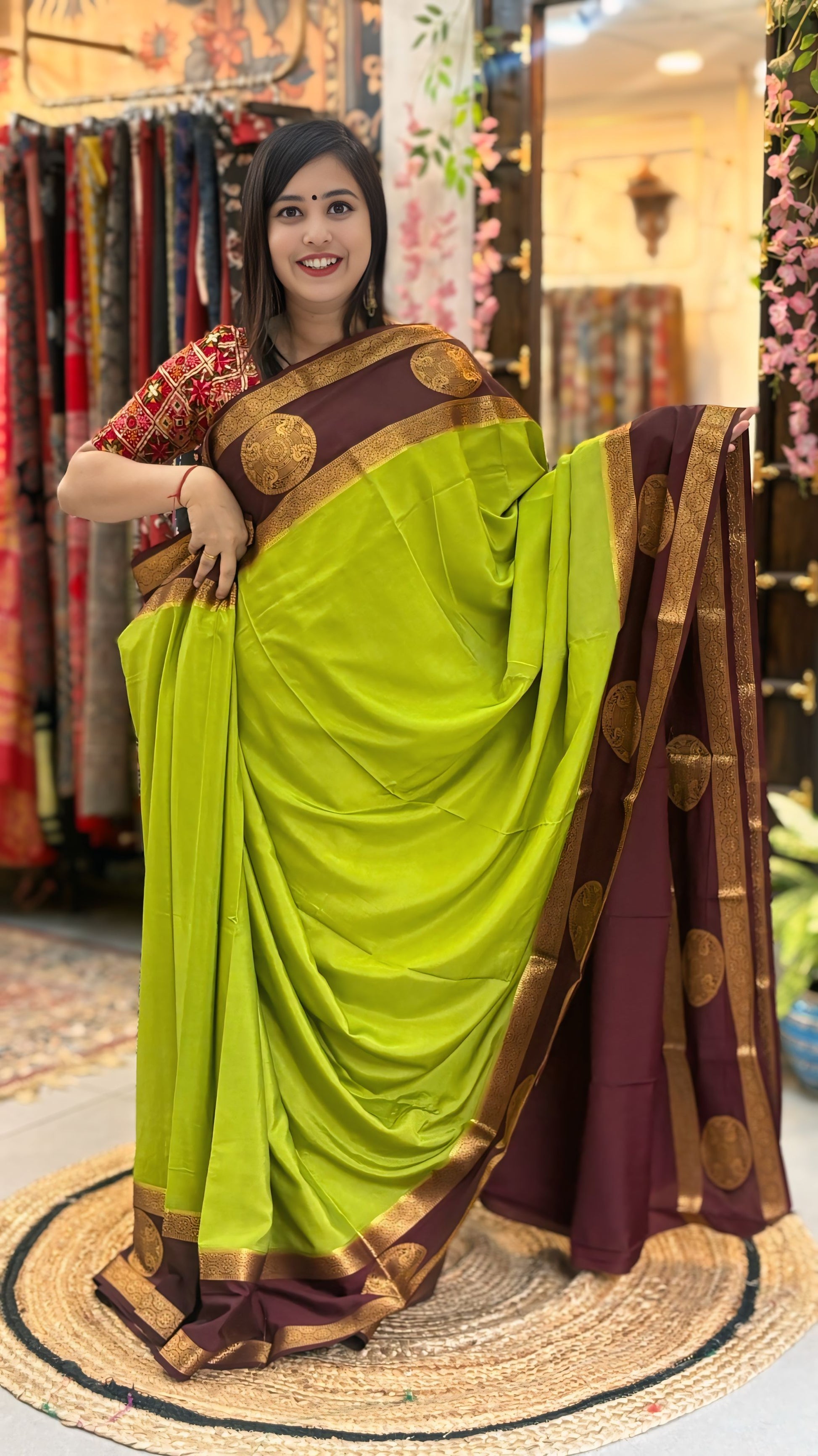 Charvi
 - Mysore Crepe Silk