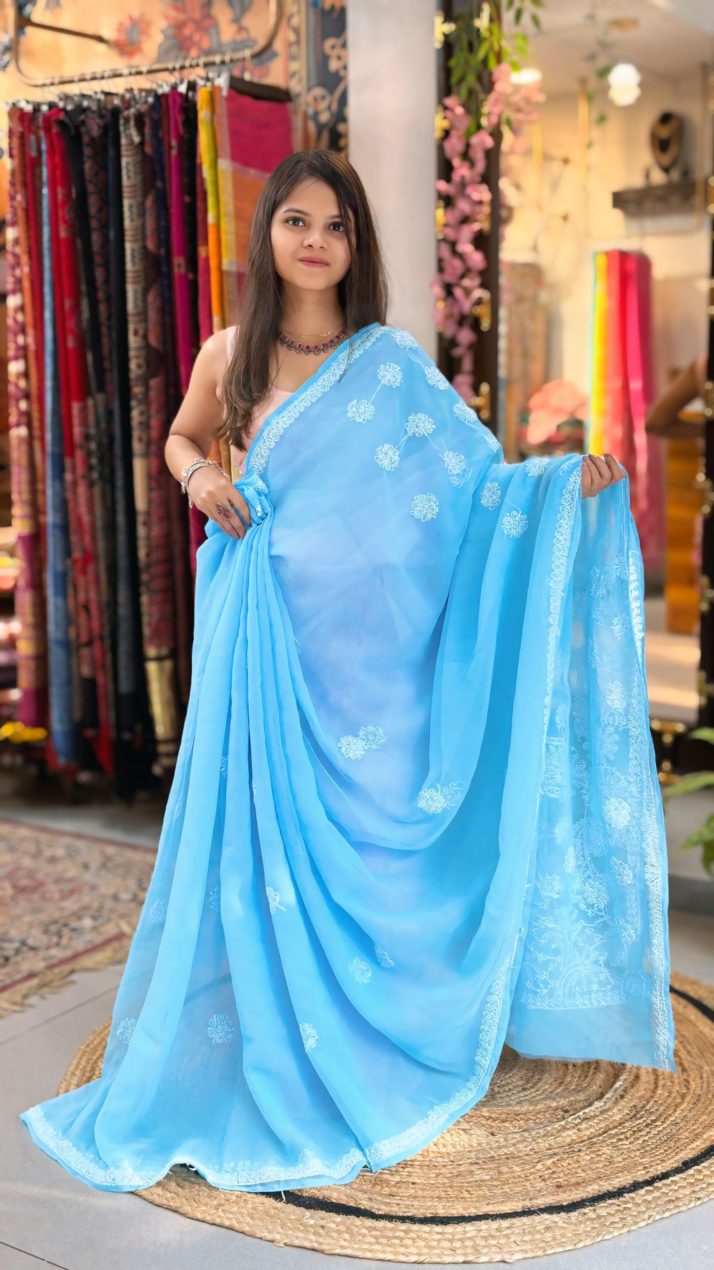 Nazia - Chikankari Saree