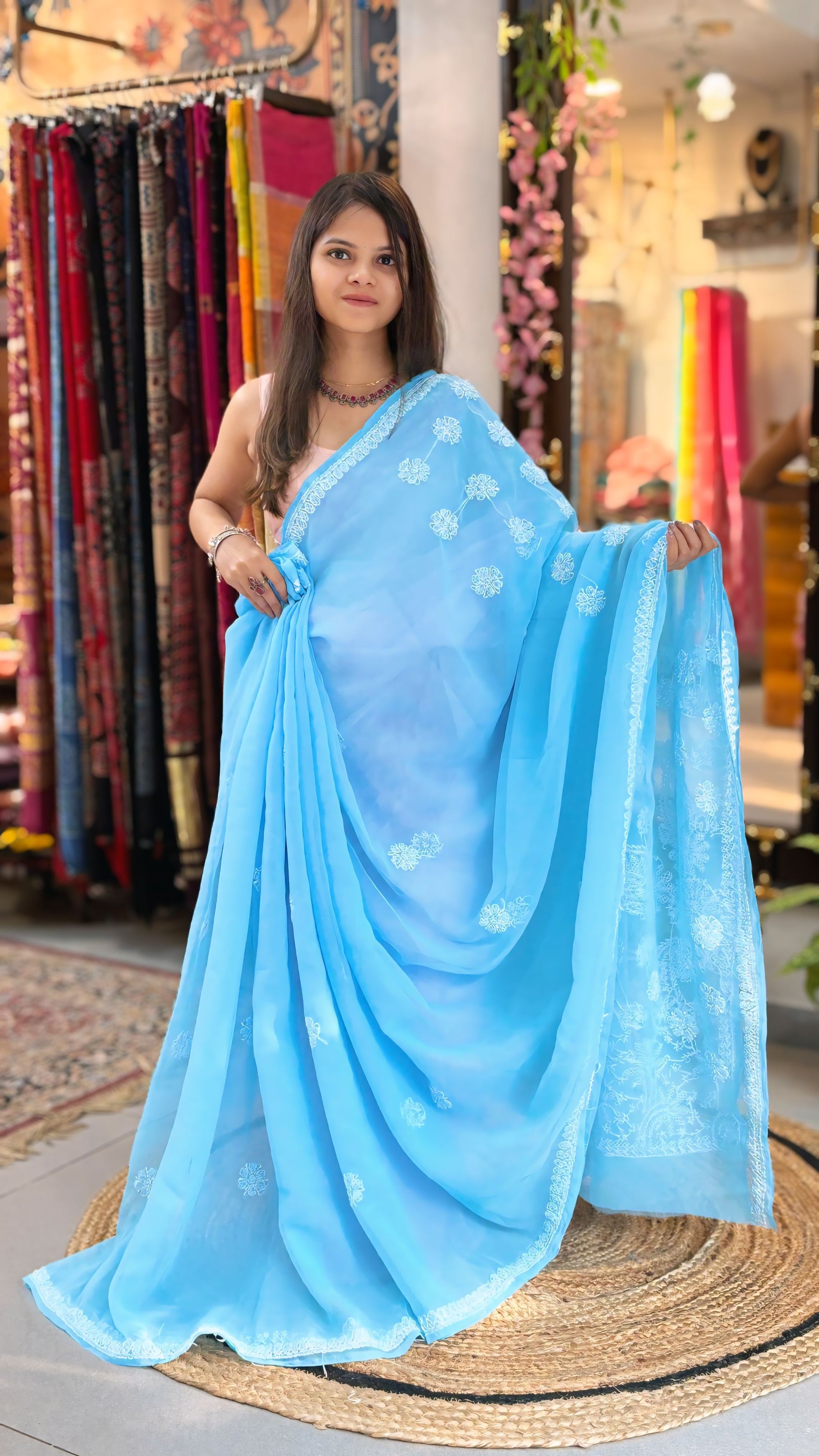 Nazia - Chikankari Saree