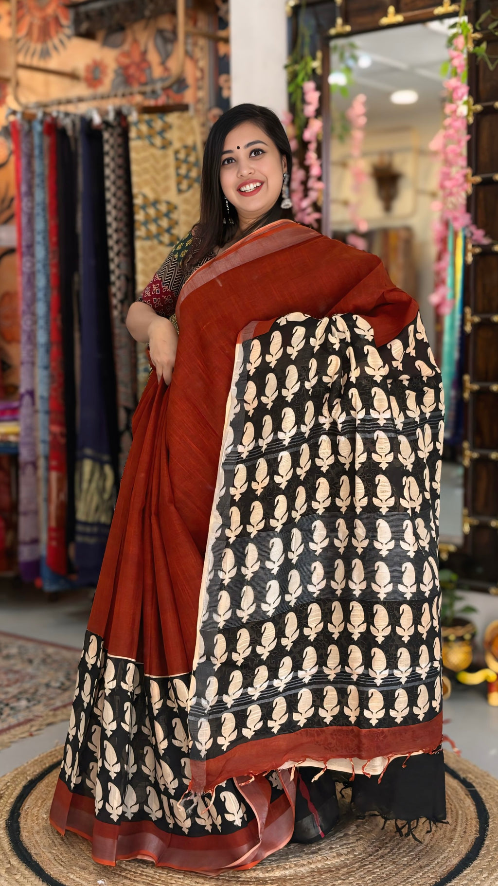 Rangrekha - Cotton Linen