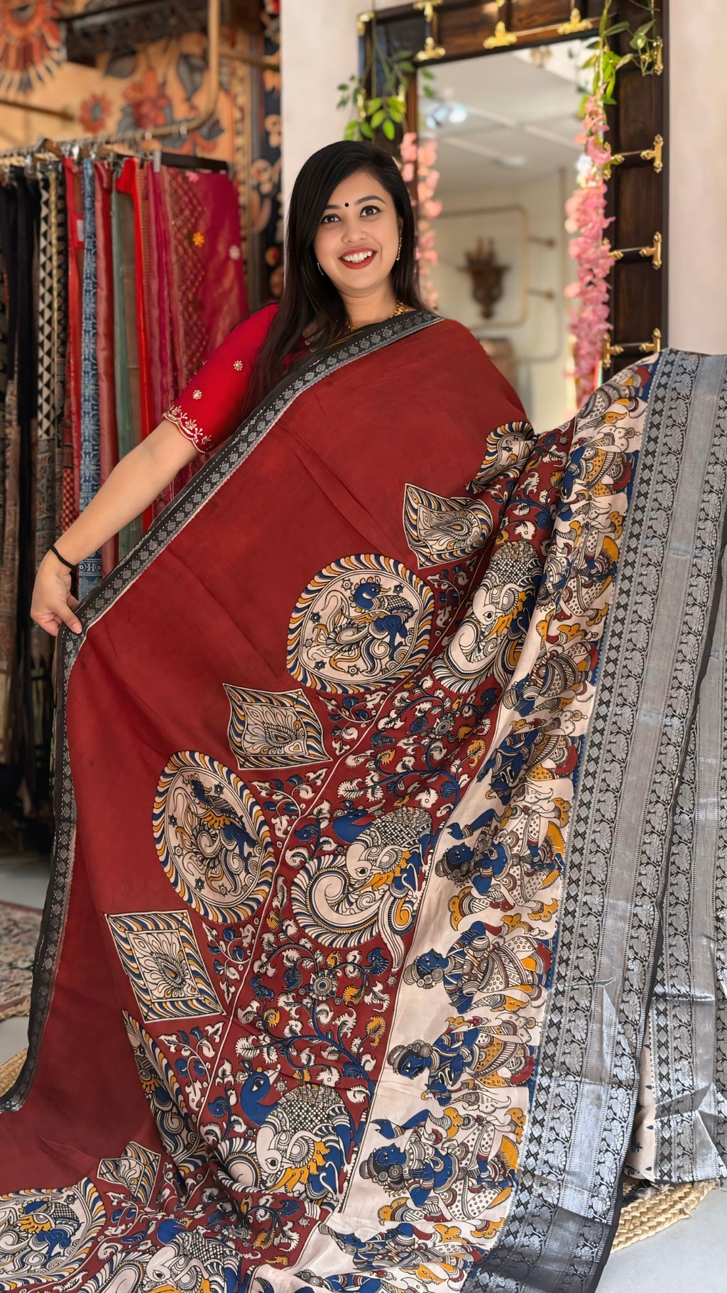 Samira
 – Kalamkari Saree