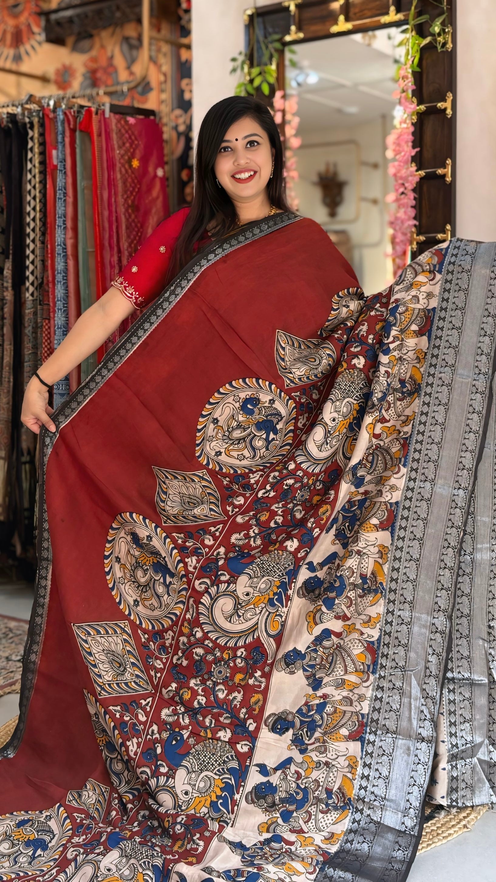 Samira
 – Kalamkari Saree