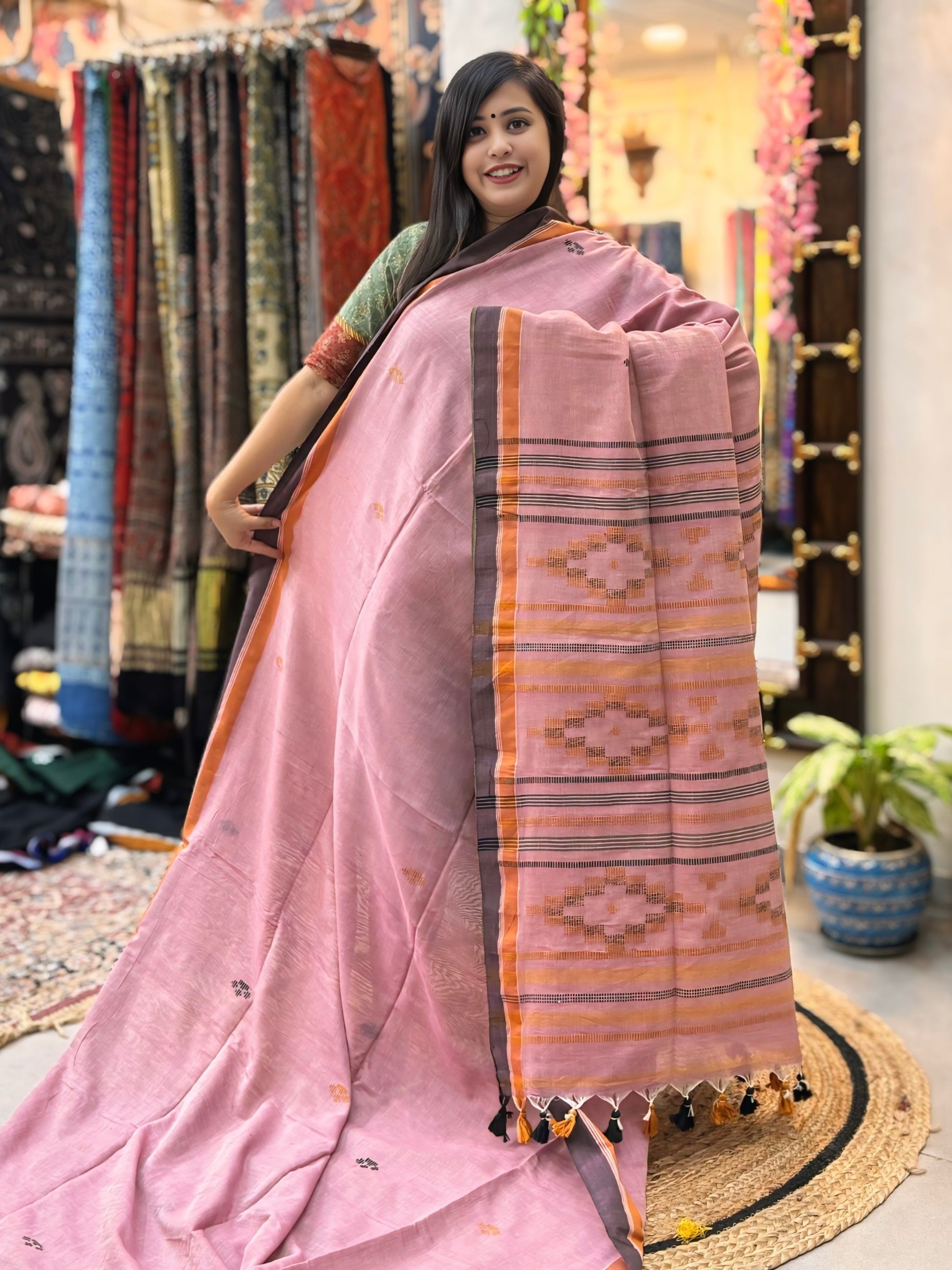 Prabha
 - Bhujori Khadi Cotton Saree
