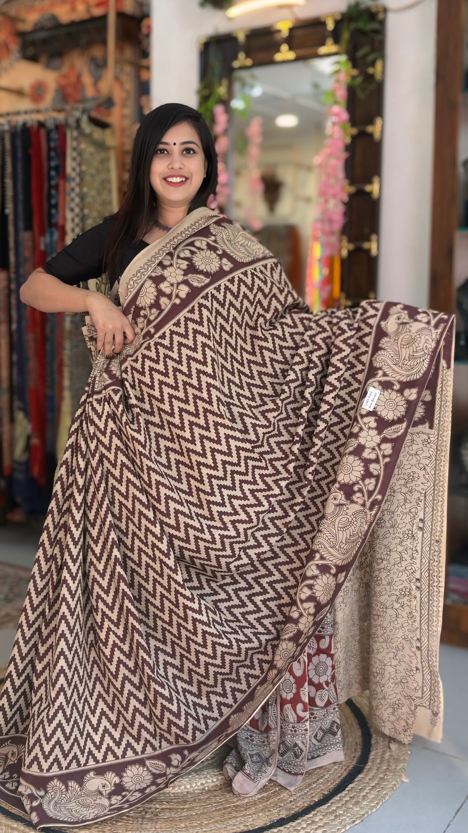 Aaravi - Cotton Kalamkari