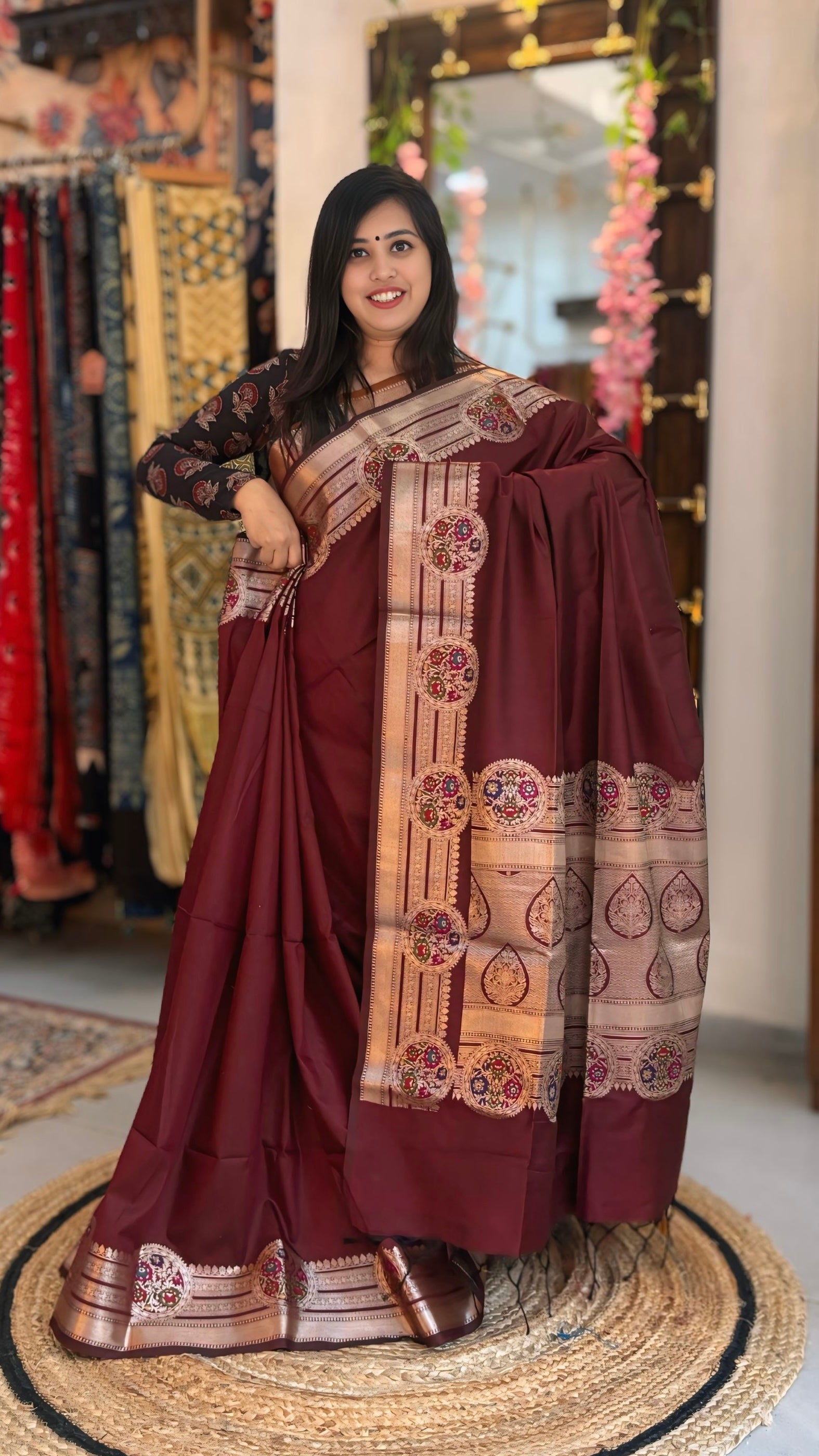 Swarnika - Muga Silk Saree