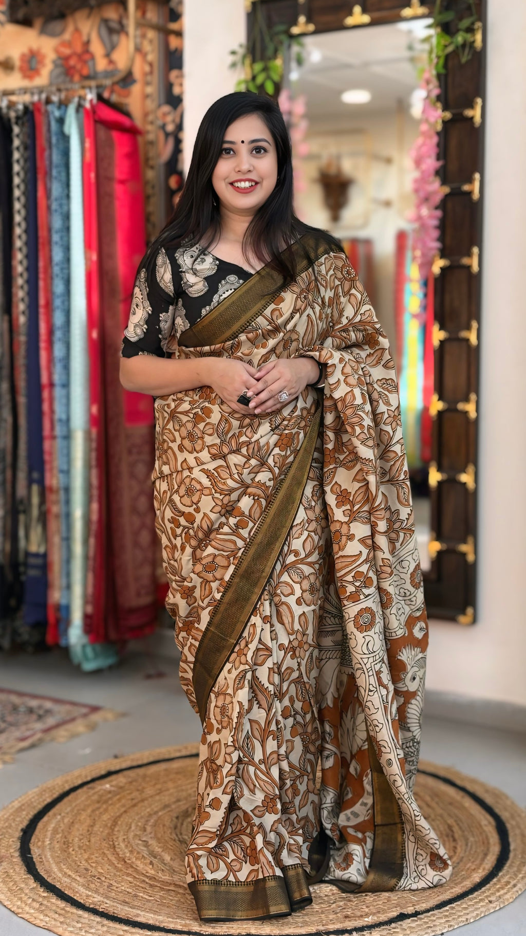 Kavya
- Kalamkari Nizam Border