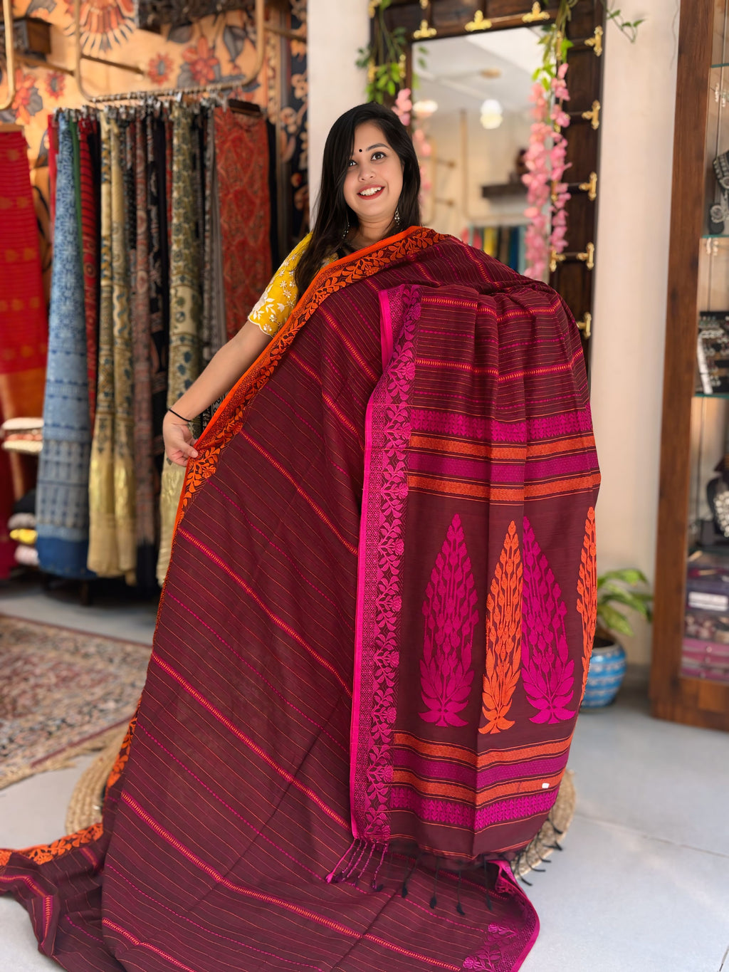 Zariya - Khadi Banarasi Saree