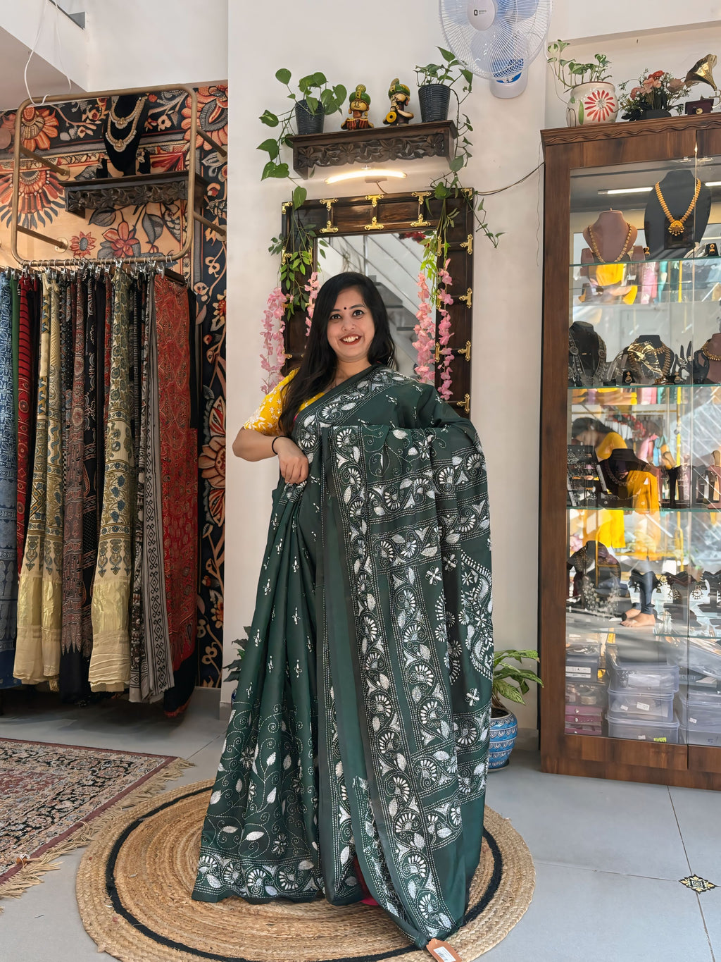 Mohini - Katha Dupian Silk Saree