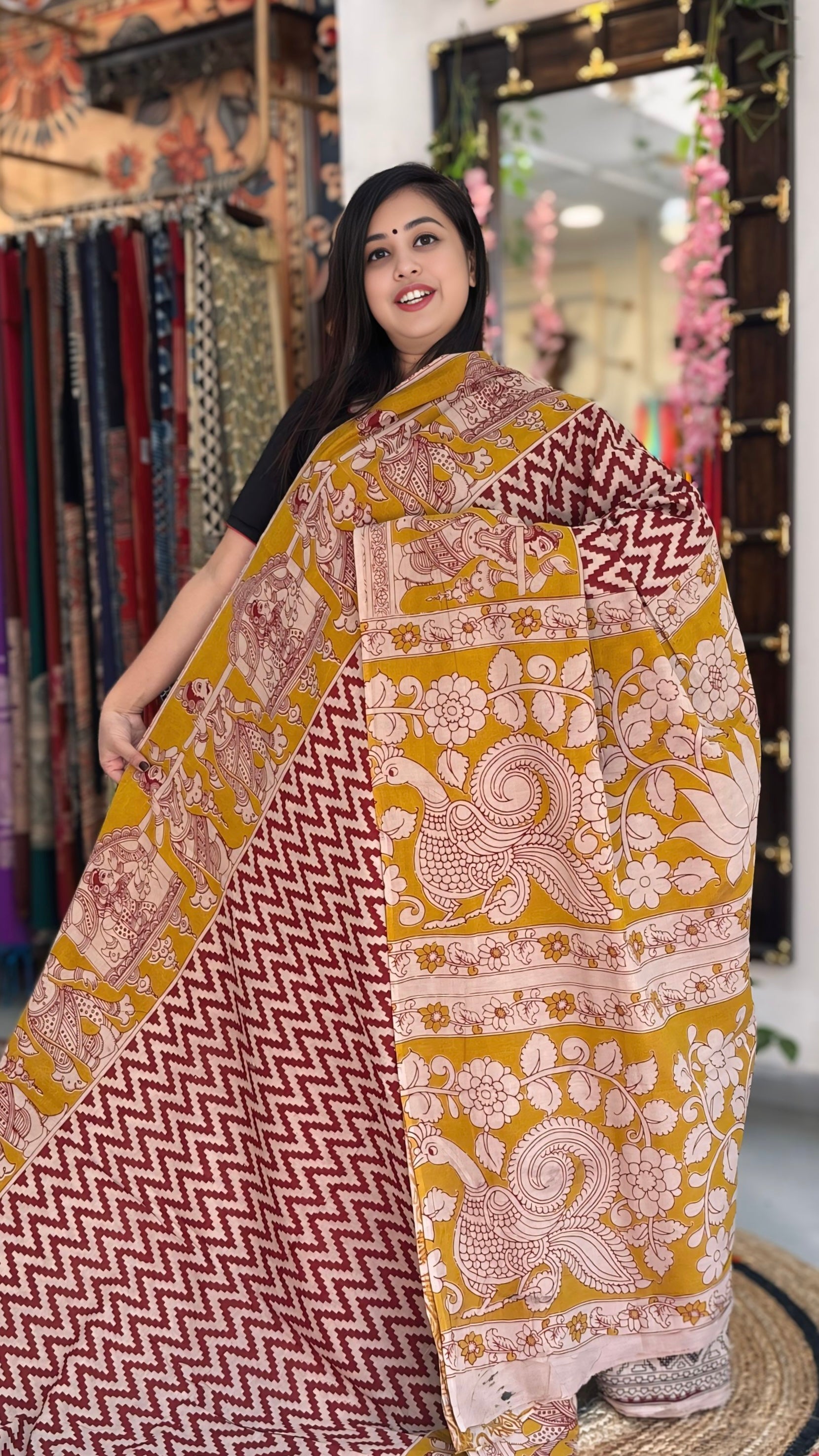 Anura - Cotton Kalamkari