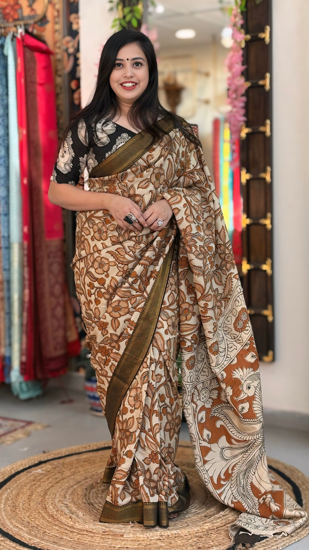 Kavya
- Kalamkari Nizam Border