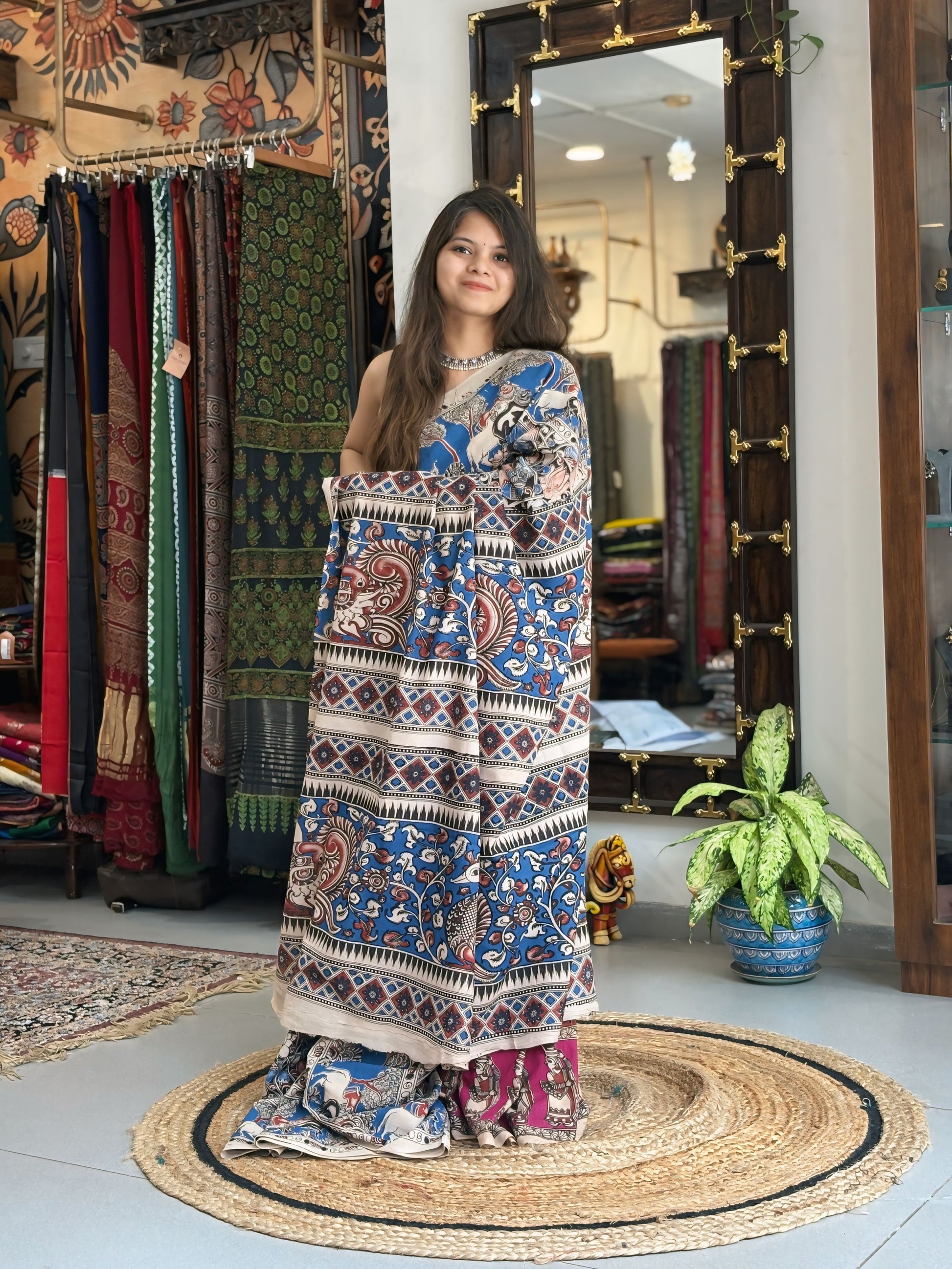 Samudrika - Cotton Kalamkari