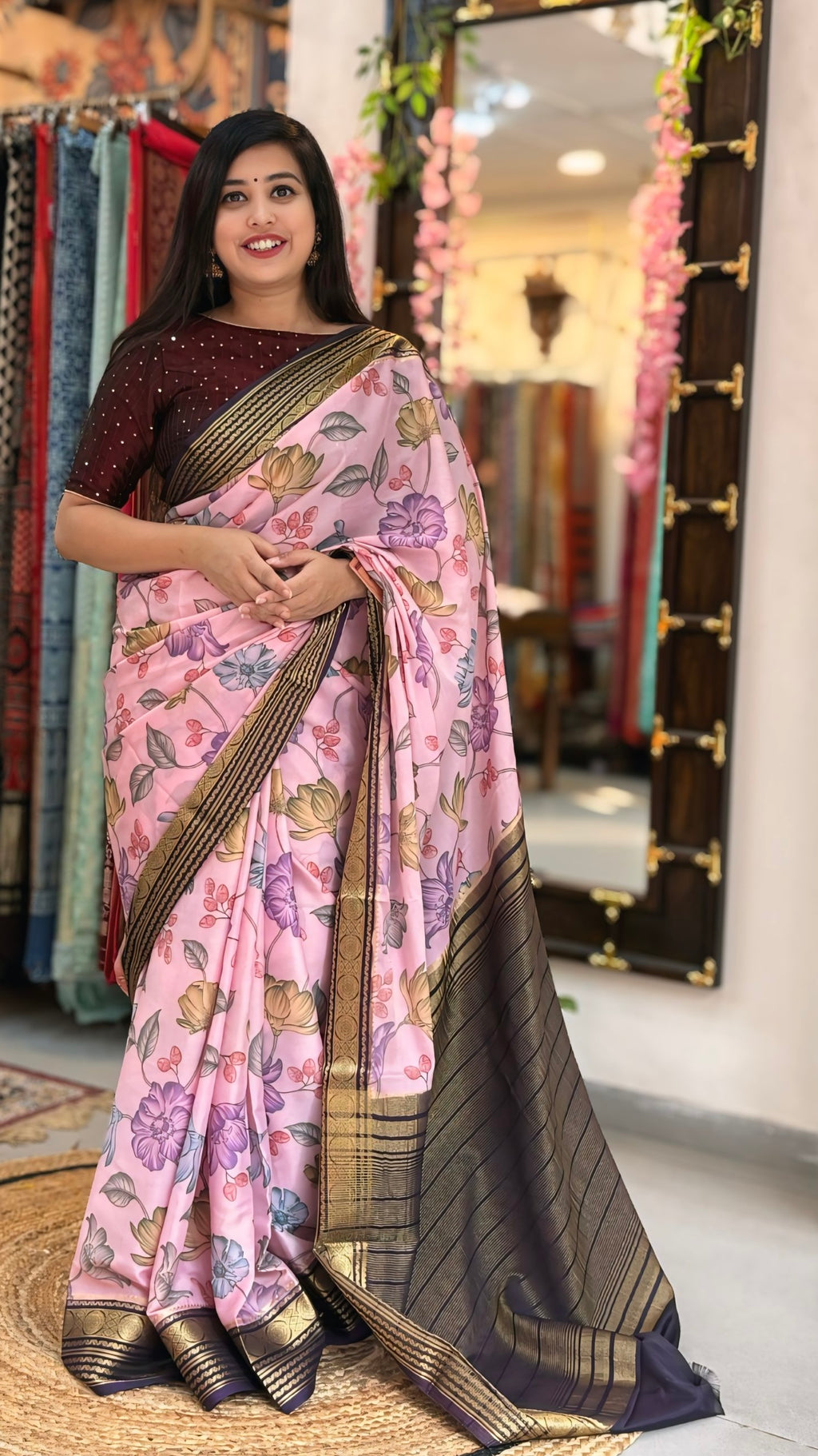 Sarangi
 – Crepe Silk Saree