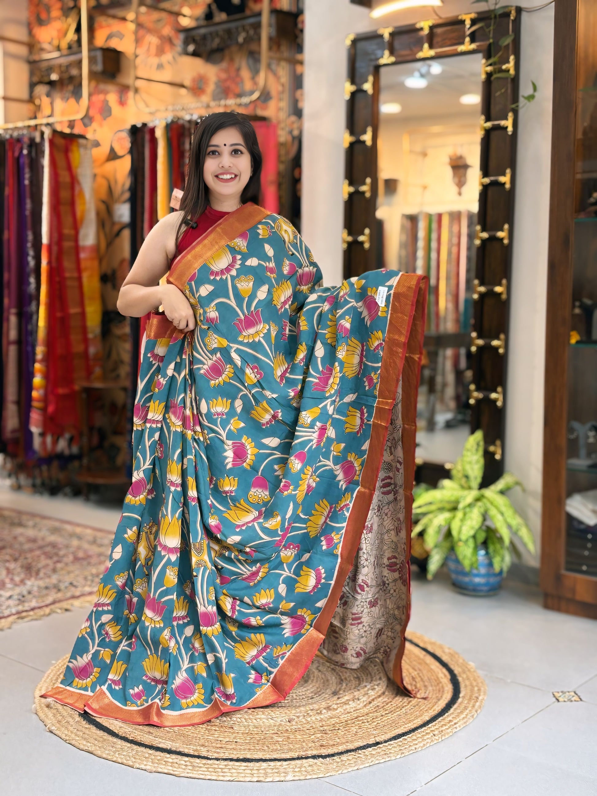 Vasanta - Kalamkari Nizam Border