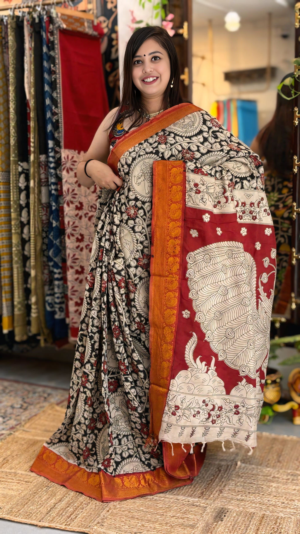 Vritti - Kalamkari Nizam Border