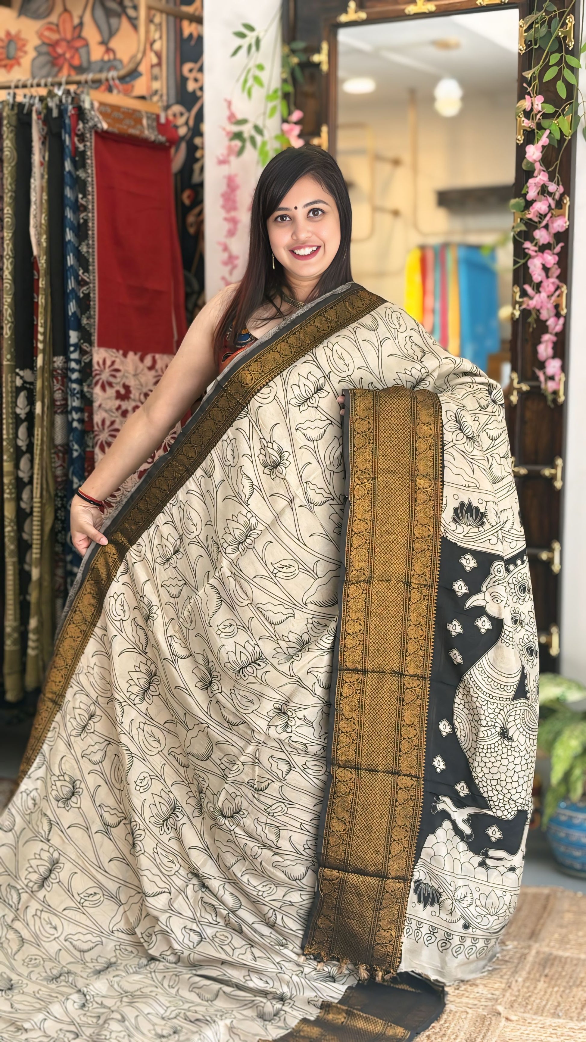 Mridula
 - Kalamkari Nizam Heavy Border