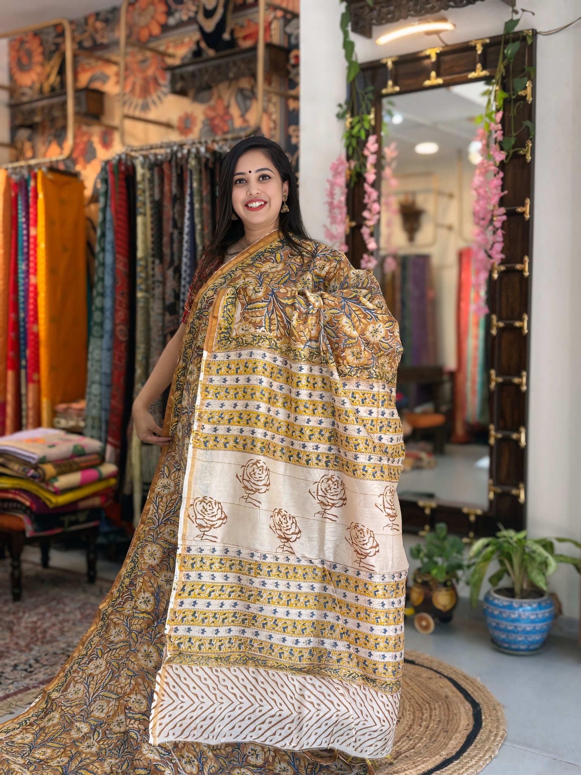 Rajrani
- Chanderi Silk