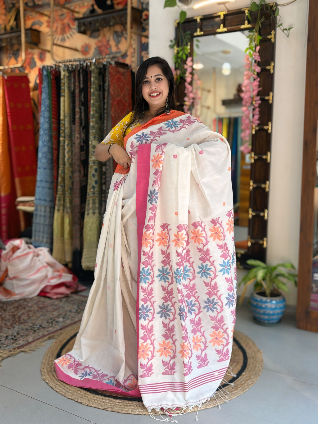 Varnika - Khadi Banarasi Saree