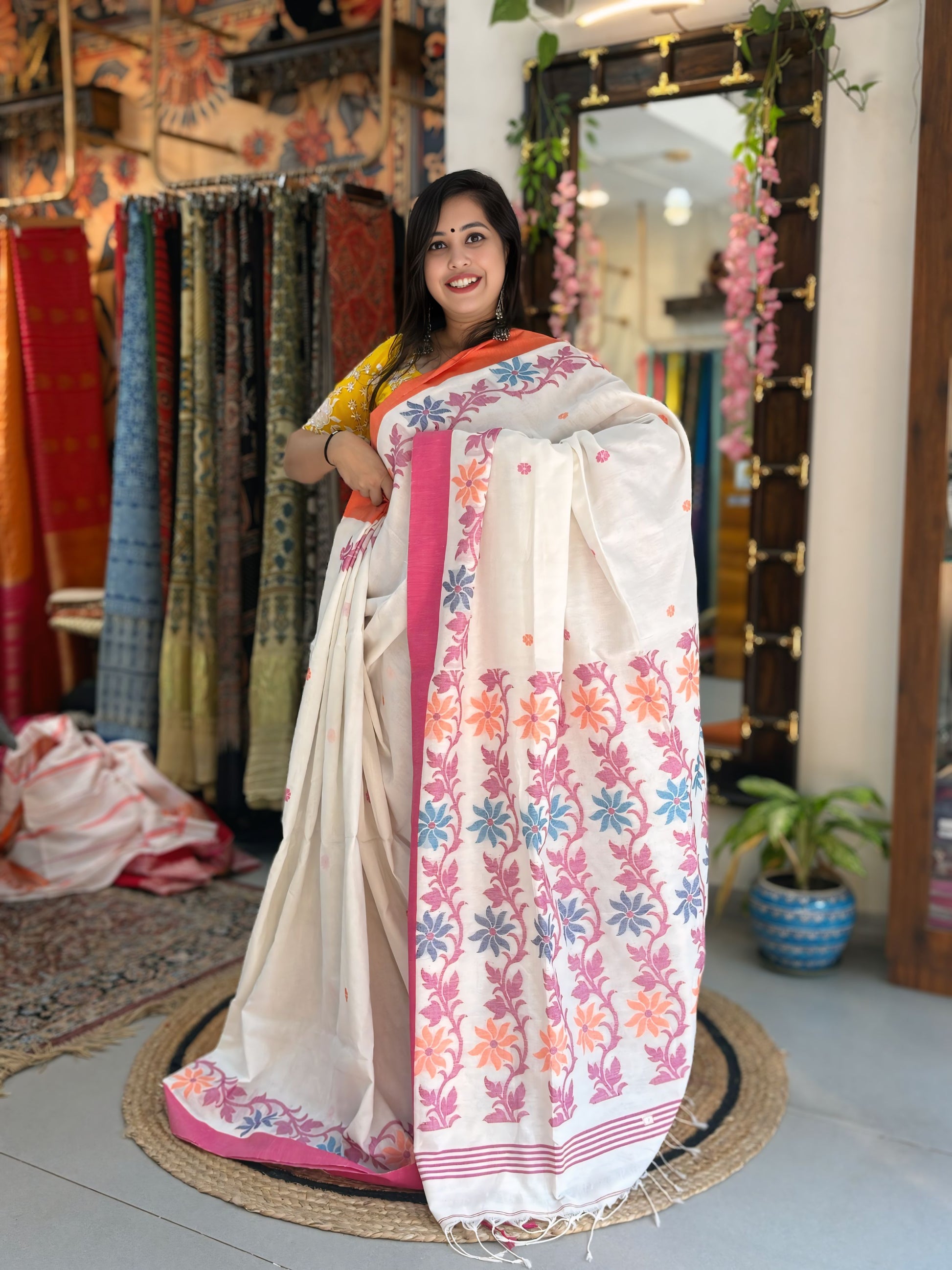Varnika - Khadi Banarasi Saree