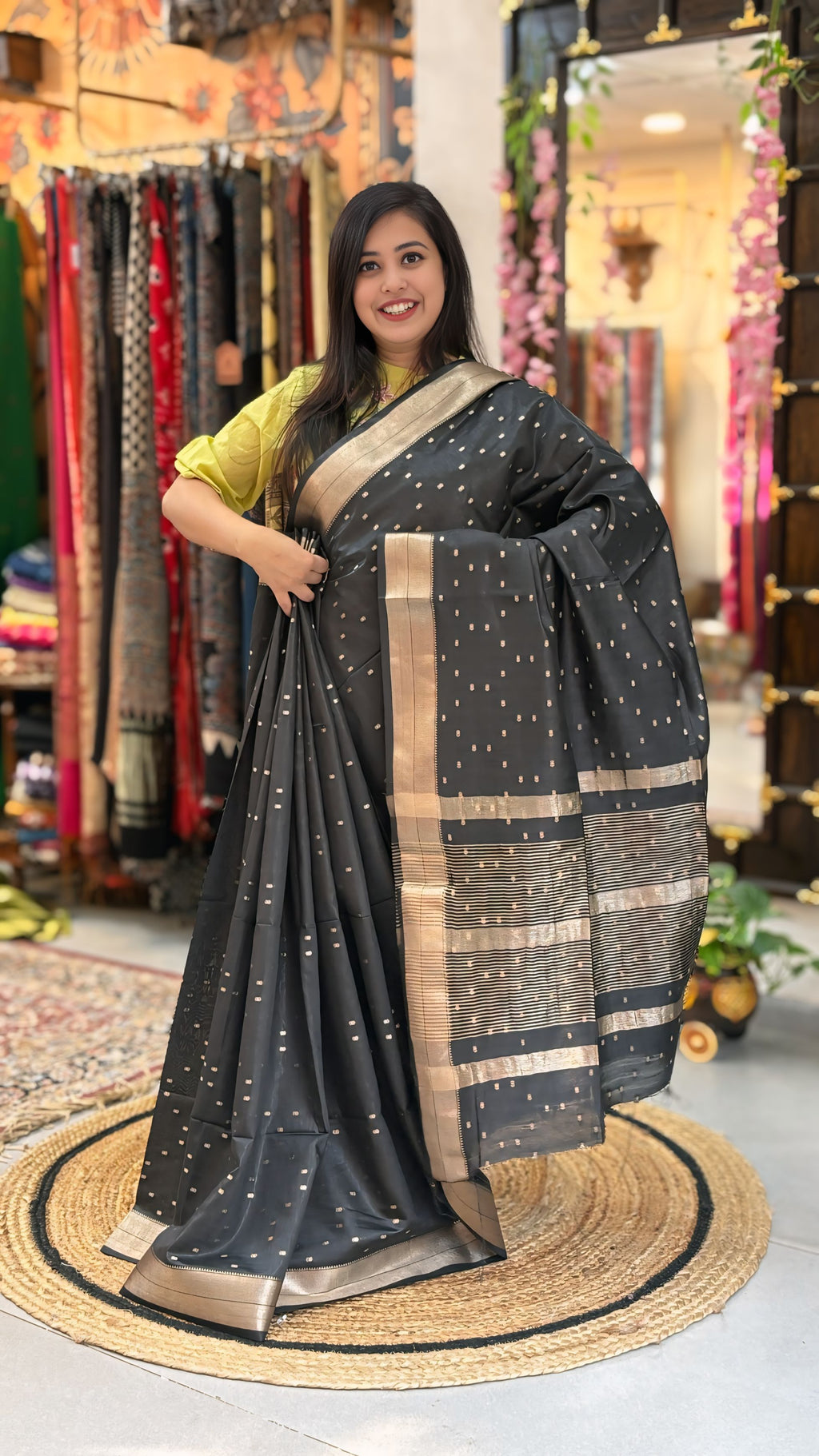 Gauri - Maheshwari Banarasi Saree