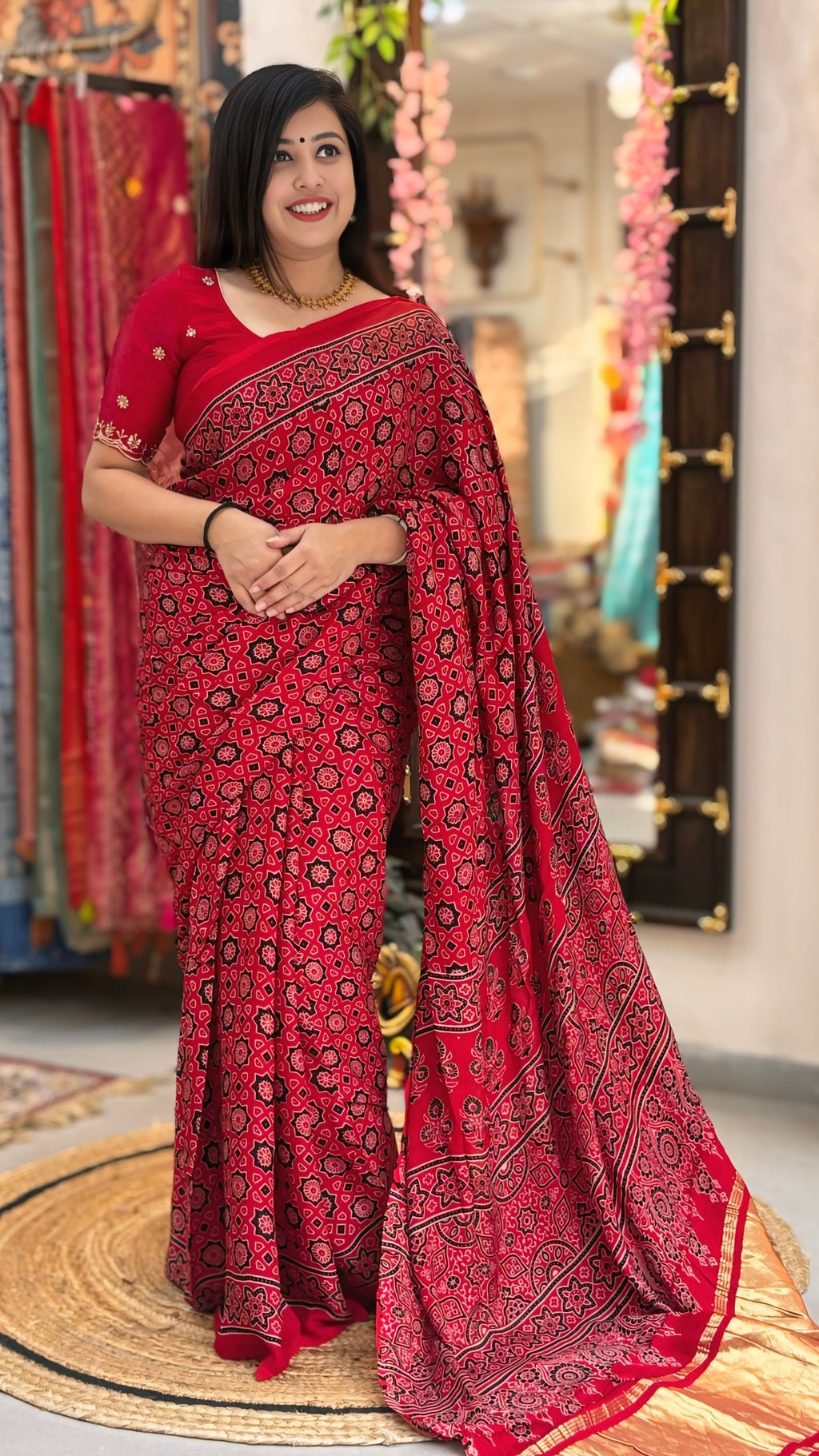 Devangi
 – Ajrakh Saree