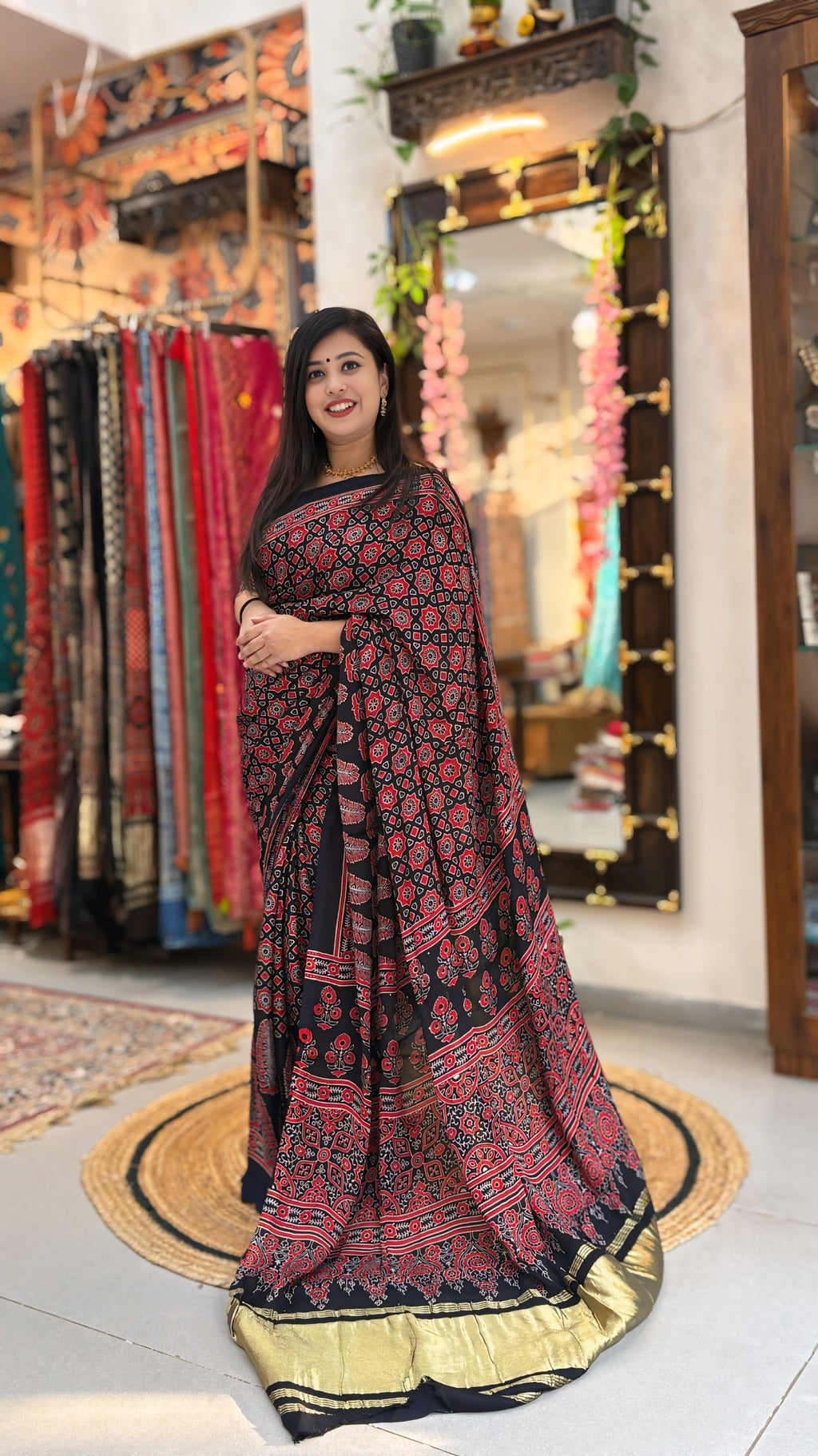 Yashmita
 – Ajrakh Saree