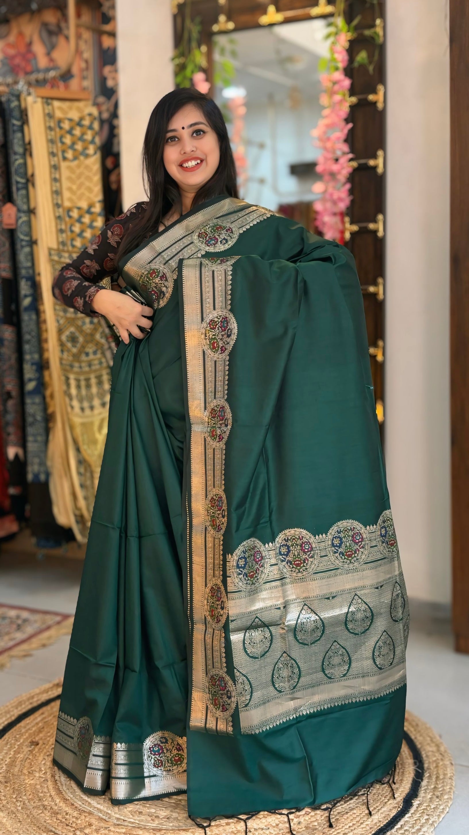 Prabha - Muga Silk Saree