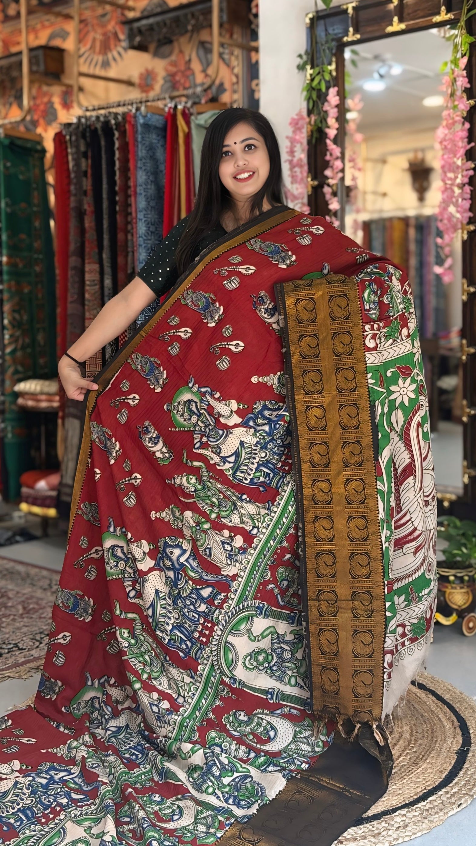 Gauri - Nellore Silk heavy Nizam Border