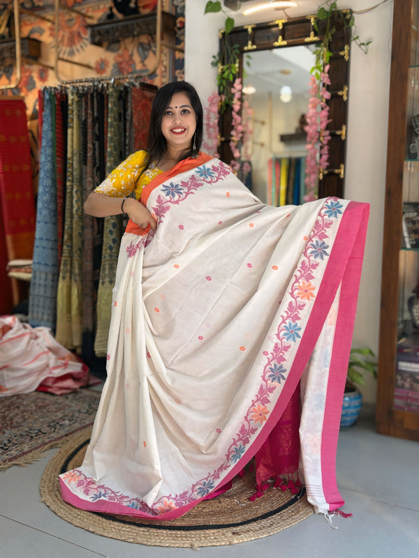 Varnika - Khadi Banarasi Saree