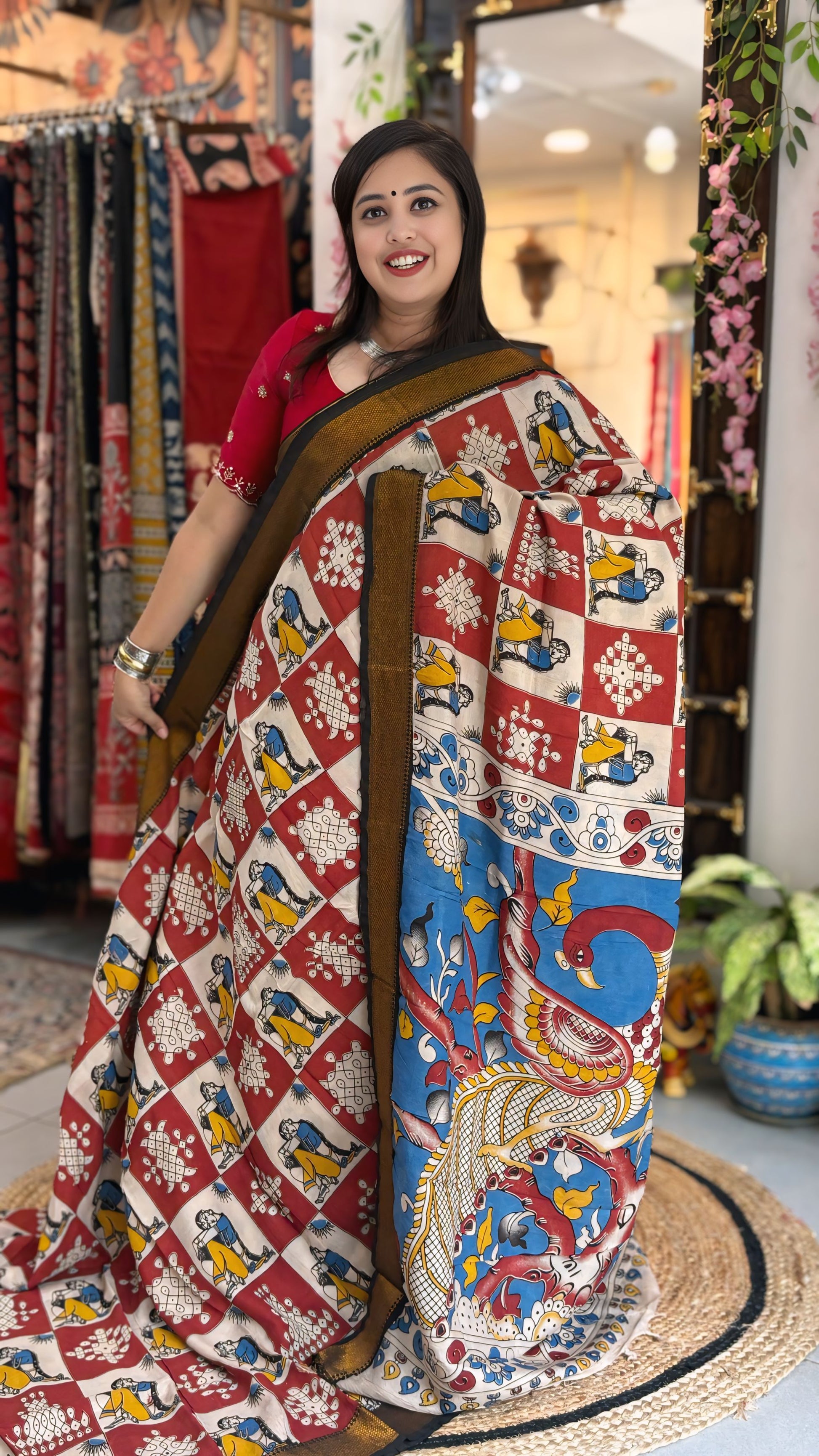 Alankara - Kalamkari Nizam Border