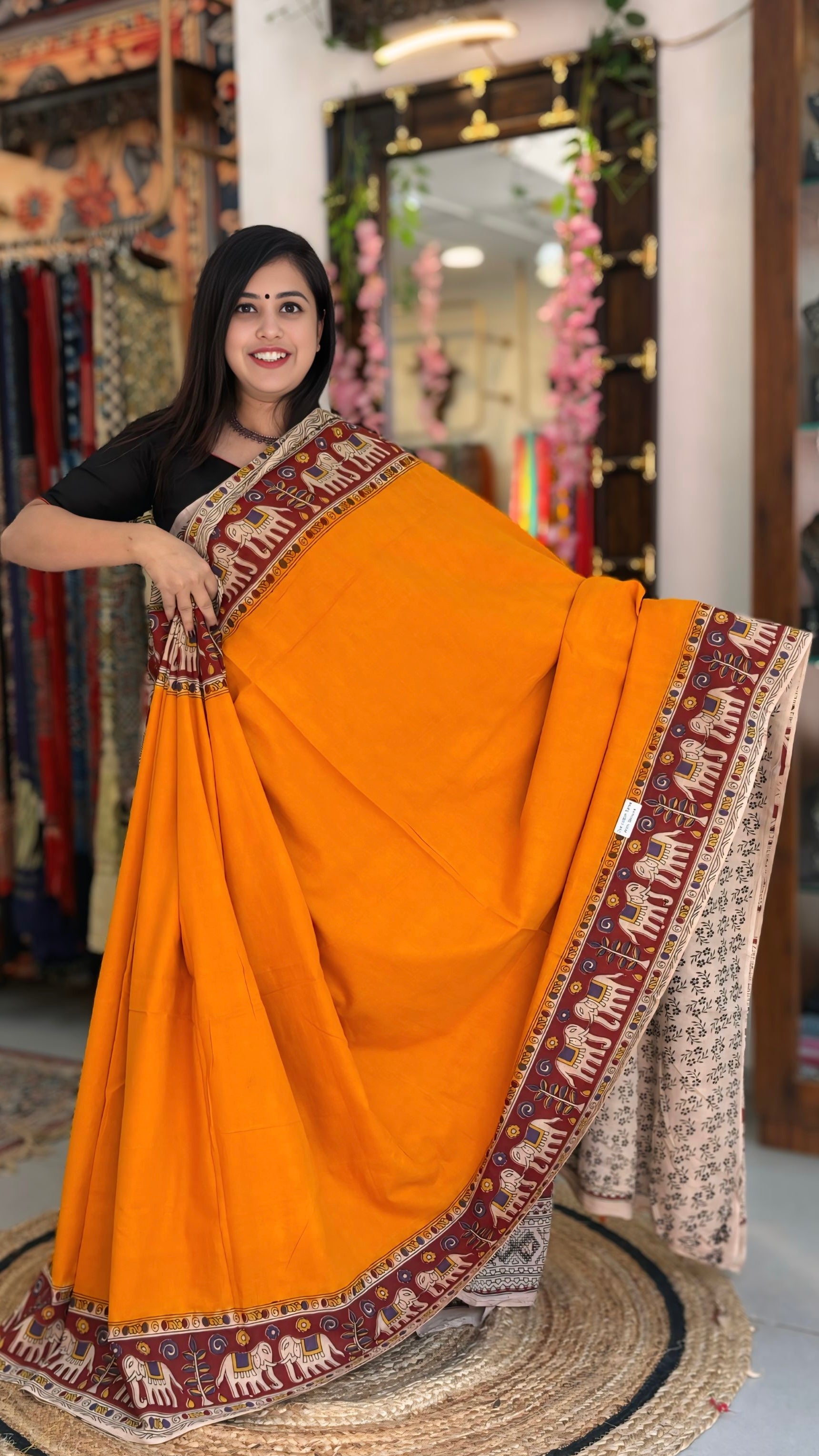 Amrita - Cotton Kalamkari